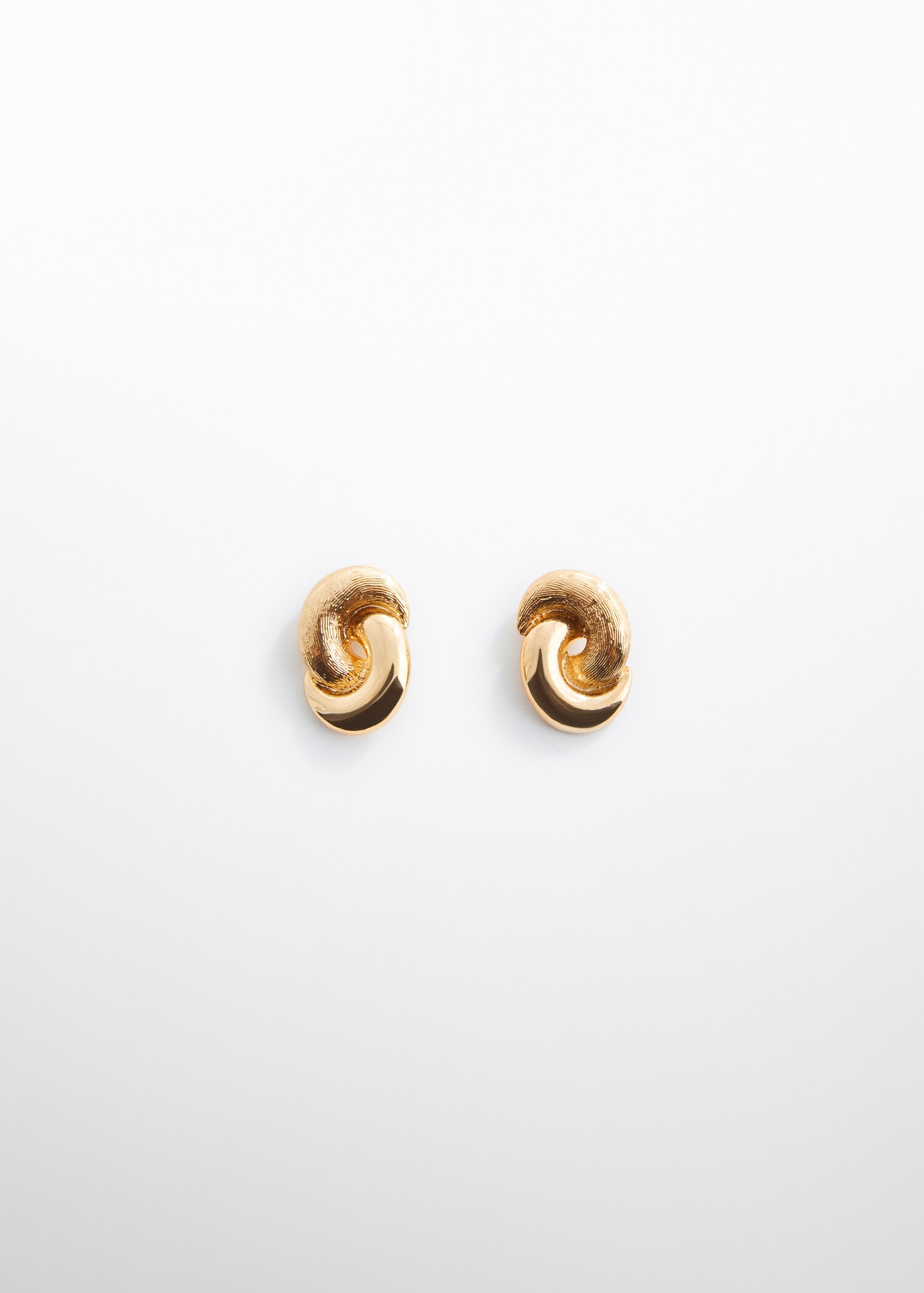 Intertwined hoop earrings - Article without model