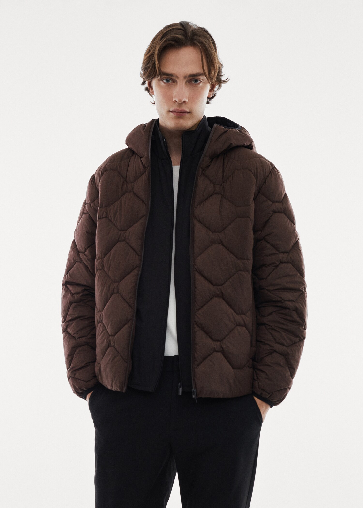 Anorak ultraléger résistant à l’eau - Plan moyen