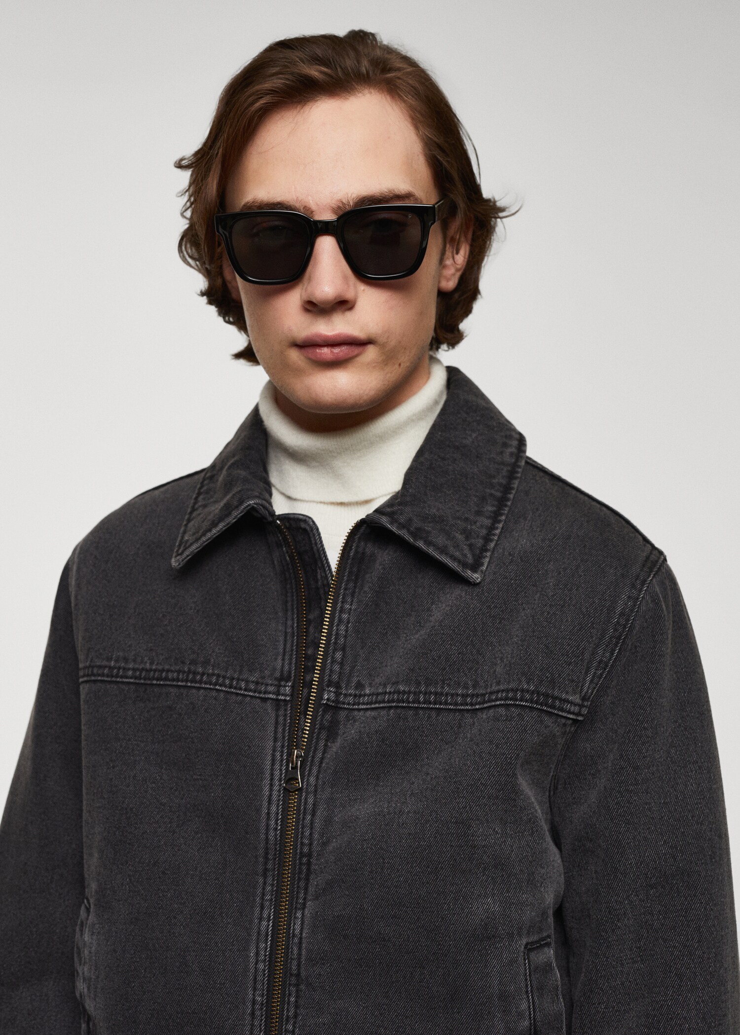 Kurtka denim z futrem - Szczegóły artykułu 1