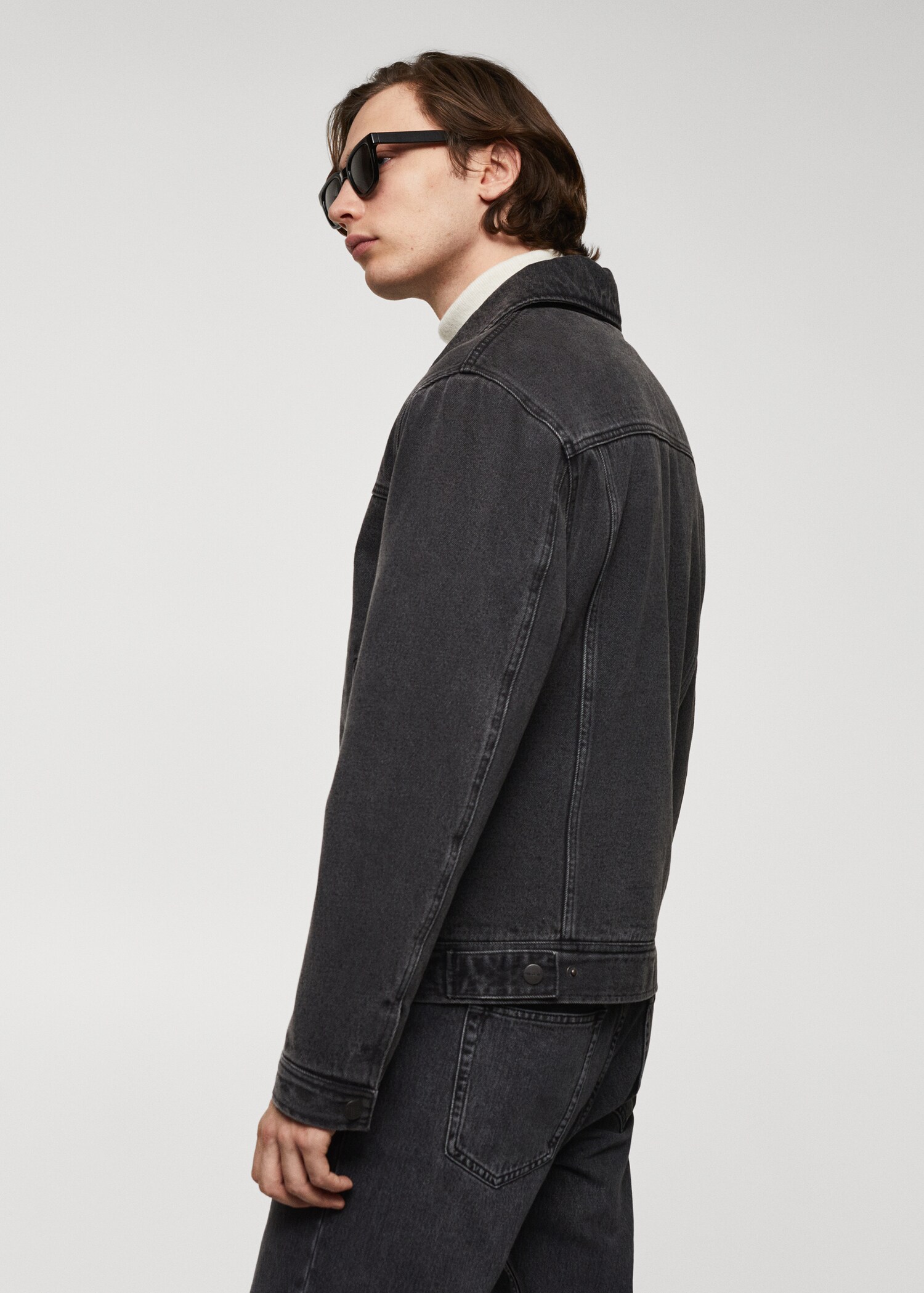 Kurtka denim z futrem - Szczegóły artykułu 2