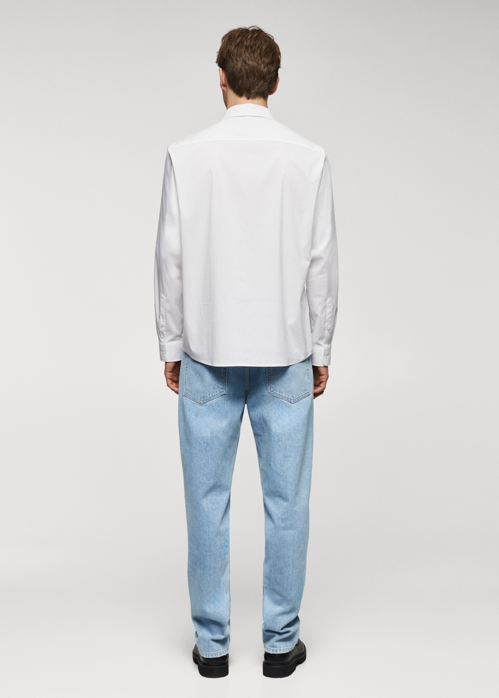 Classic-fit poplin shirt - Reverse of the article