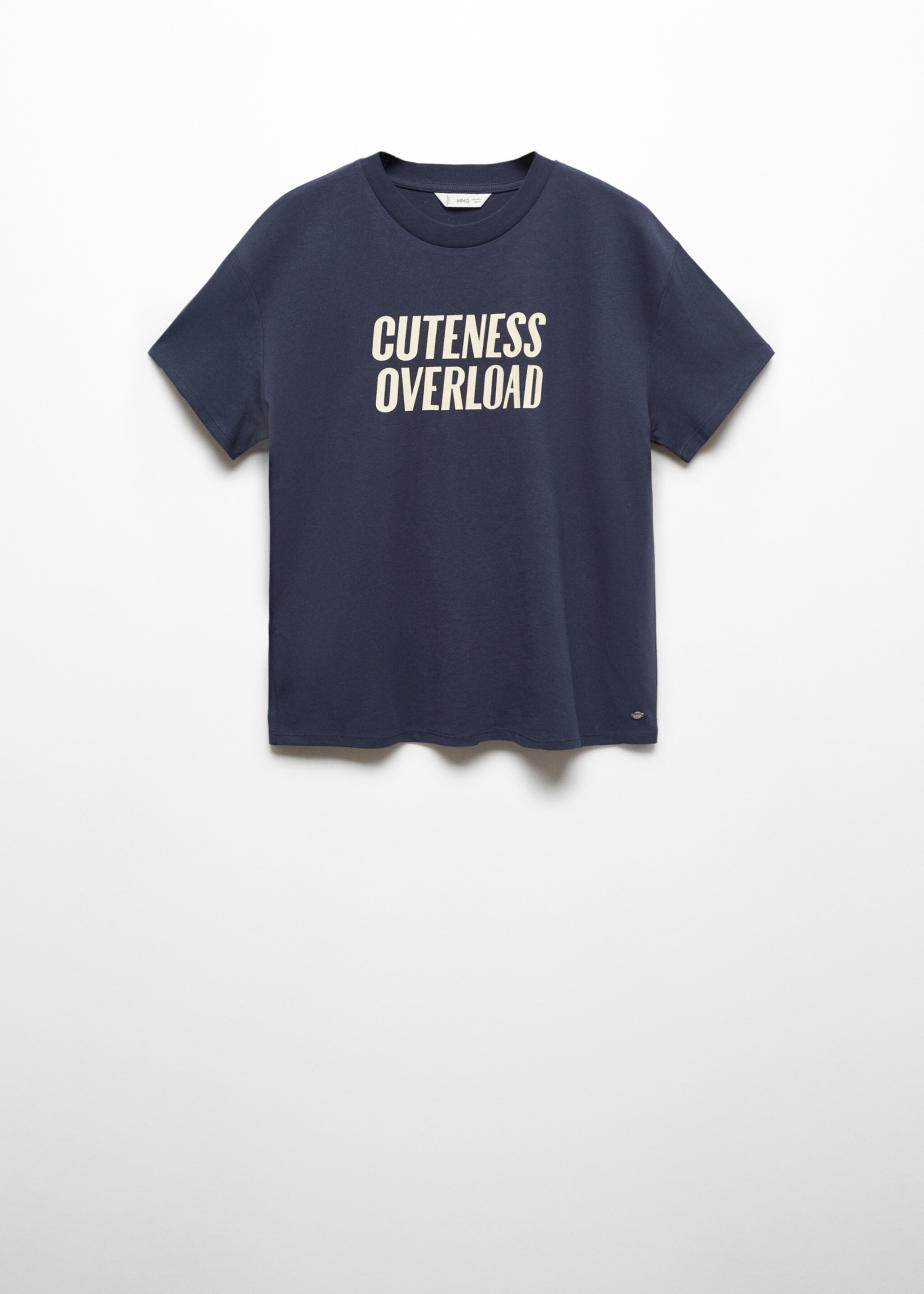 T-Shirt mit Textaufdruck - Artikel ohne Model