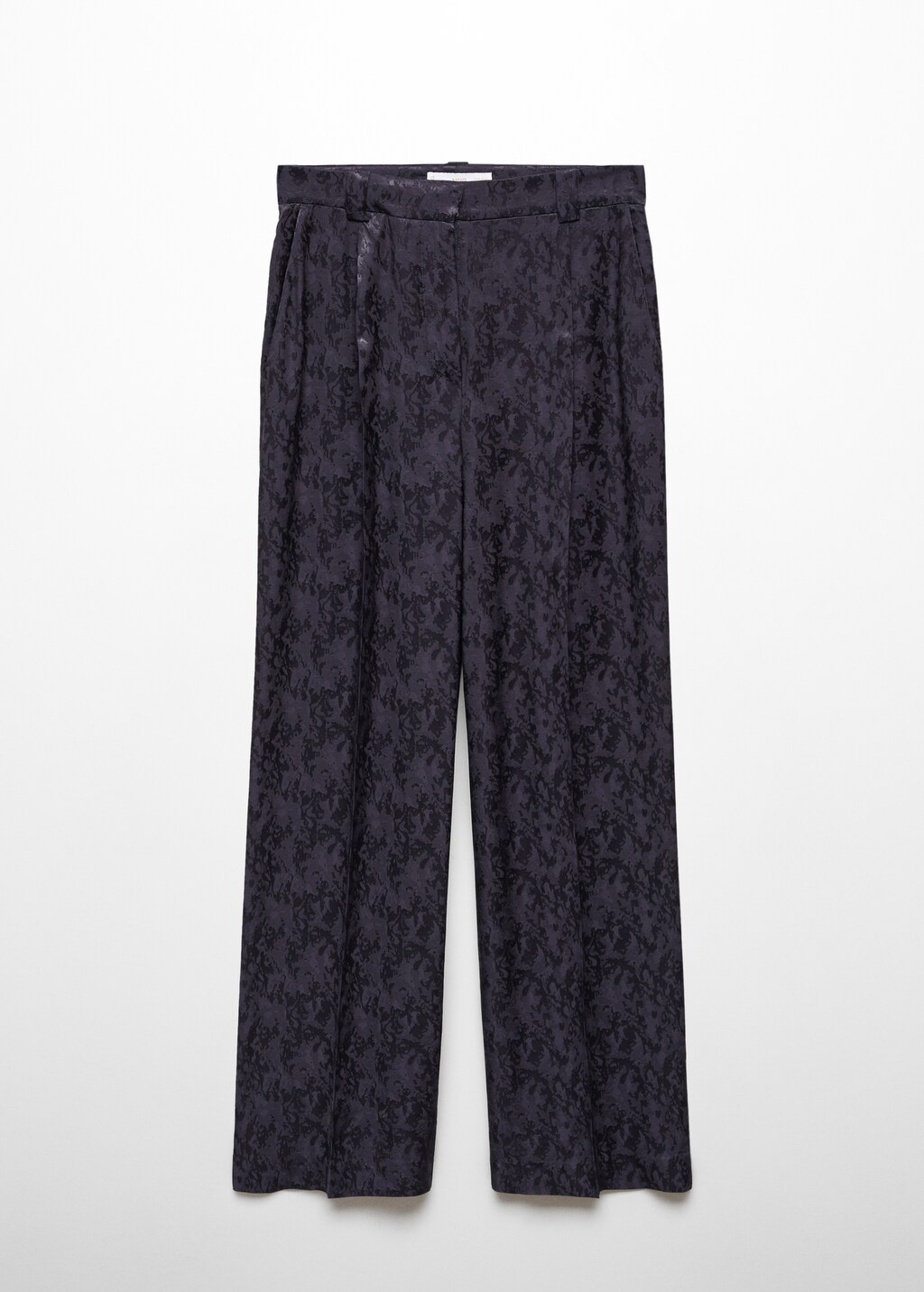 Jacquard suit pants - Women | MANGO OUTLET USA