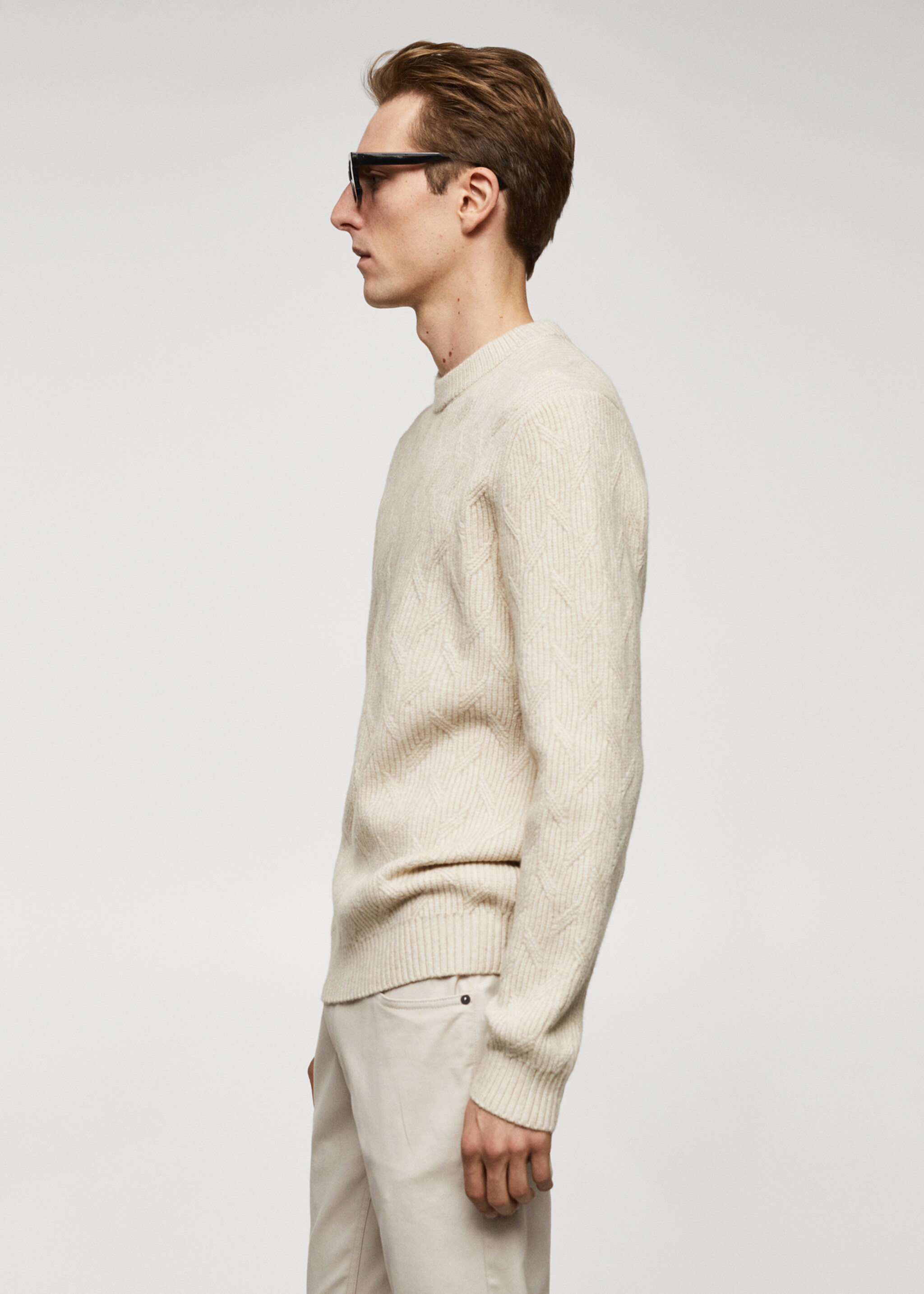 Pullover maglia intrecciato - Dettaglio dell'articolo 2