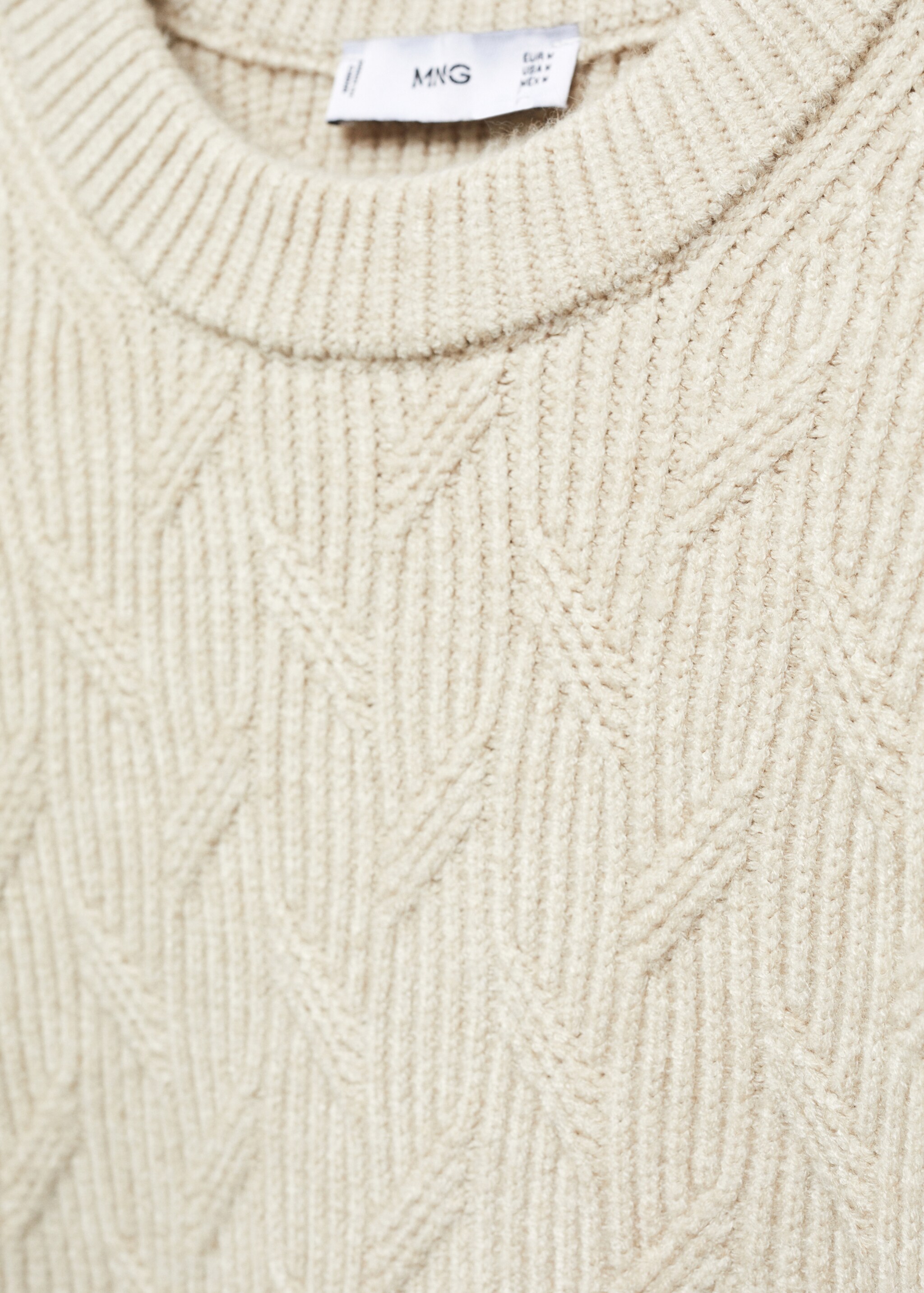 Pullover maglia intrecciato - Dettaglio dell'articolo 8