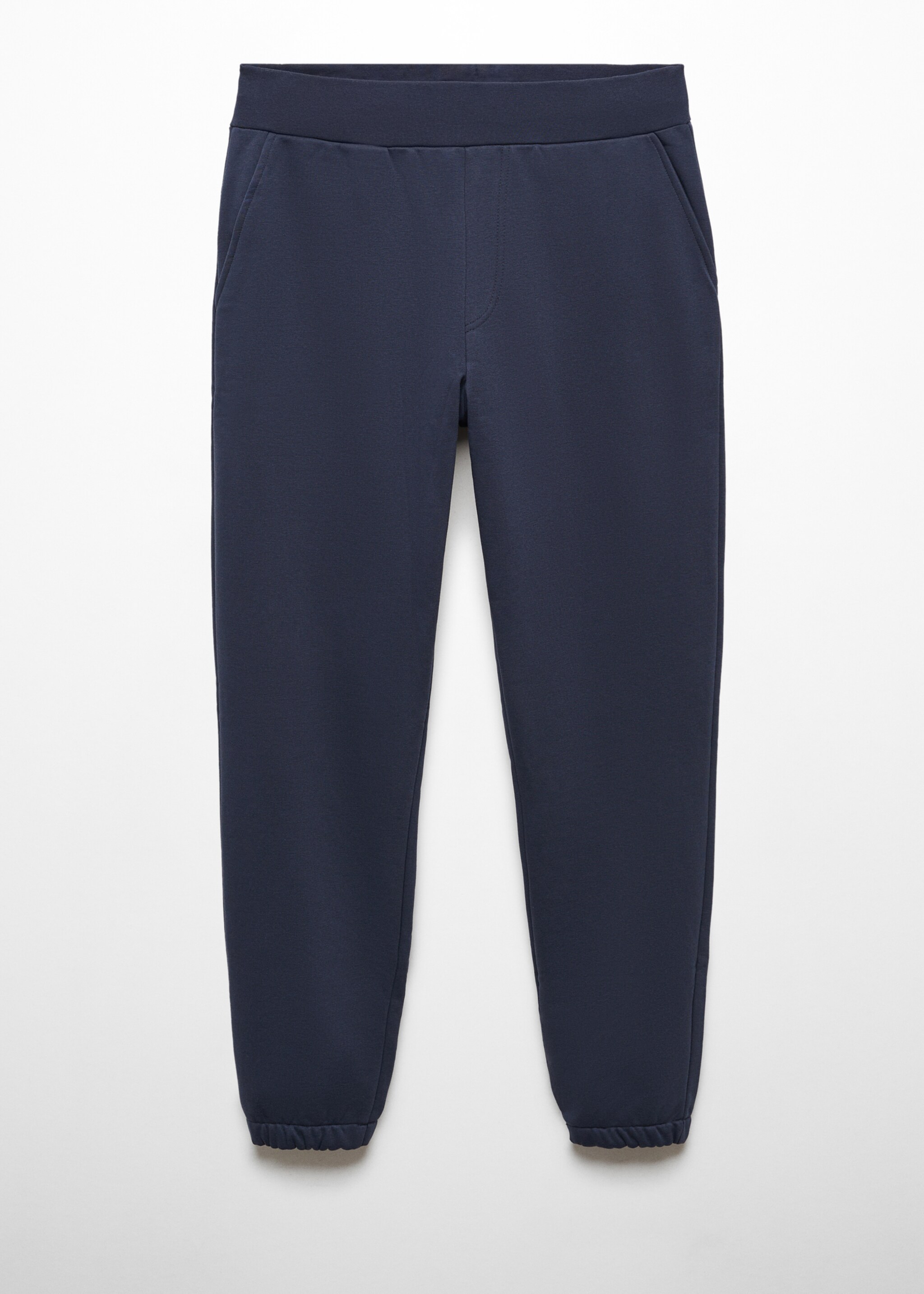 Cotton jogger-style trousers - Article without model