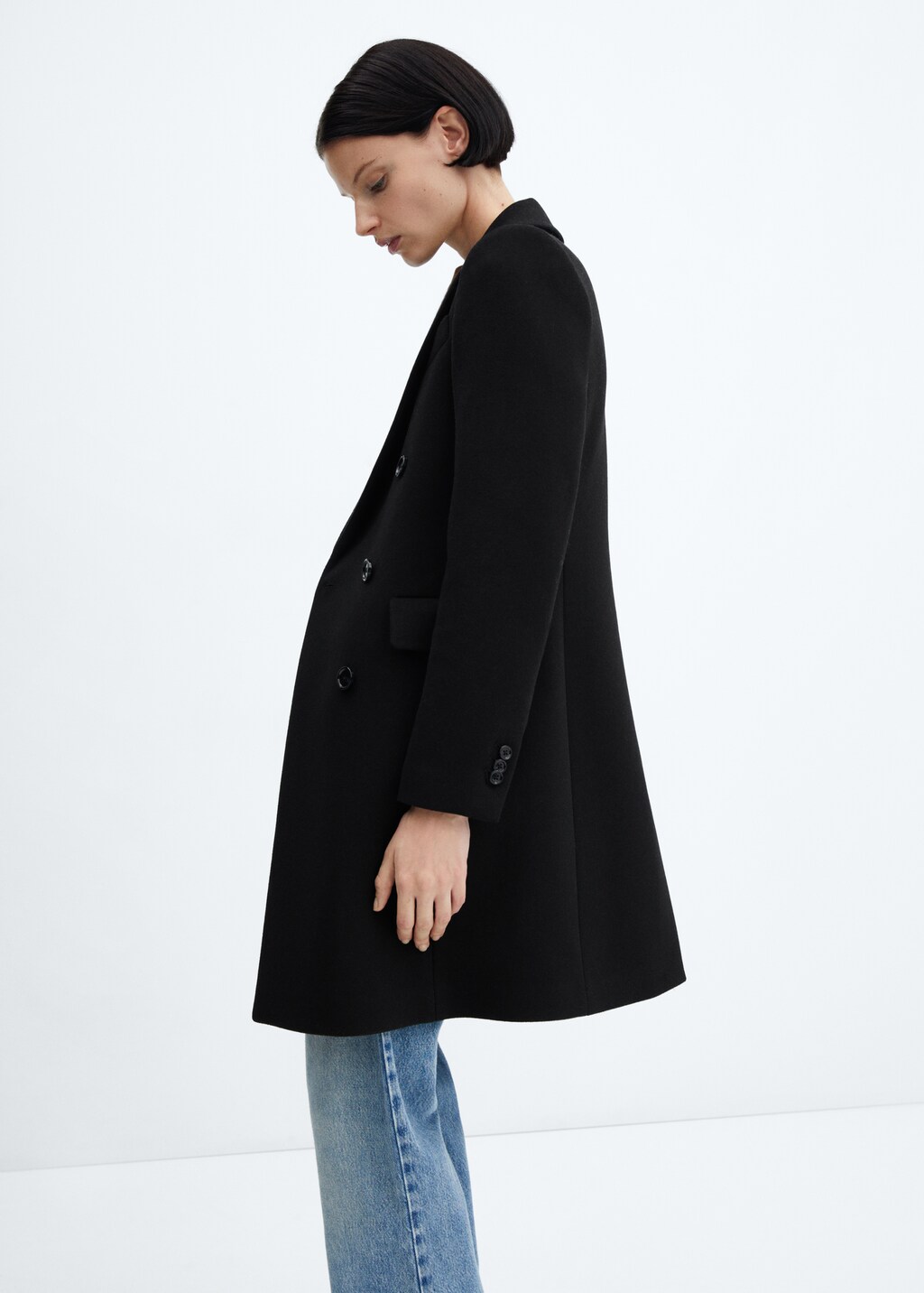 サンシー　20AW N.M THICKENED DOUBLE BREASTED 0400021544285?wid=600&hei=800&