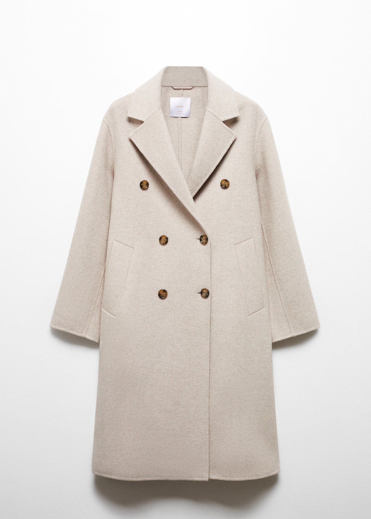 Manteau laine fait main oversize - Article sans modèle