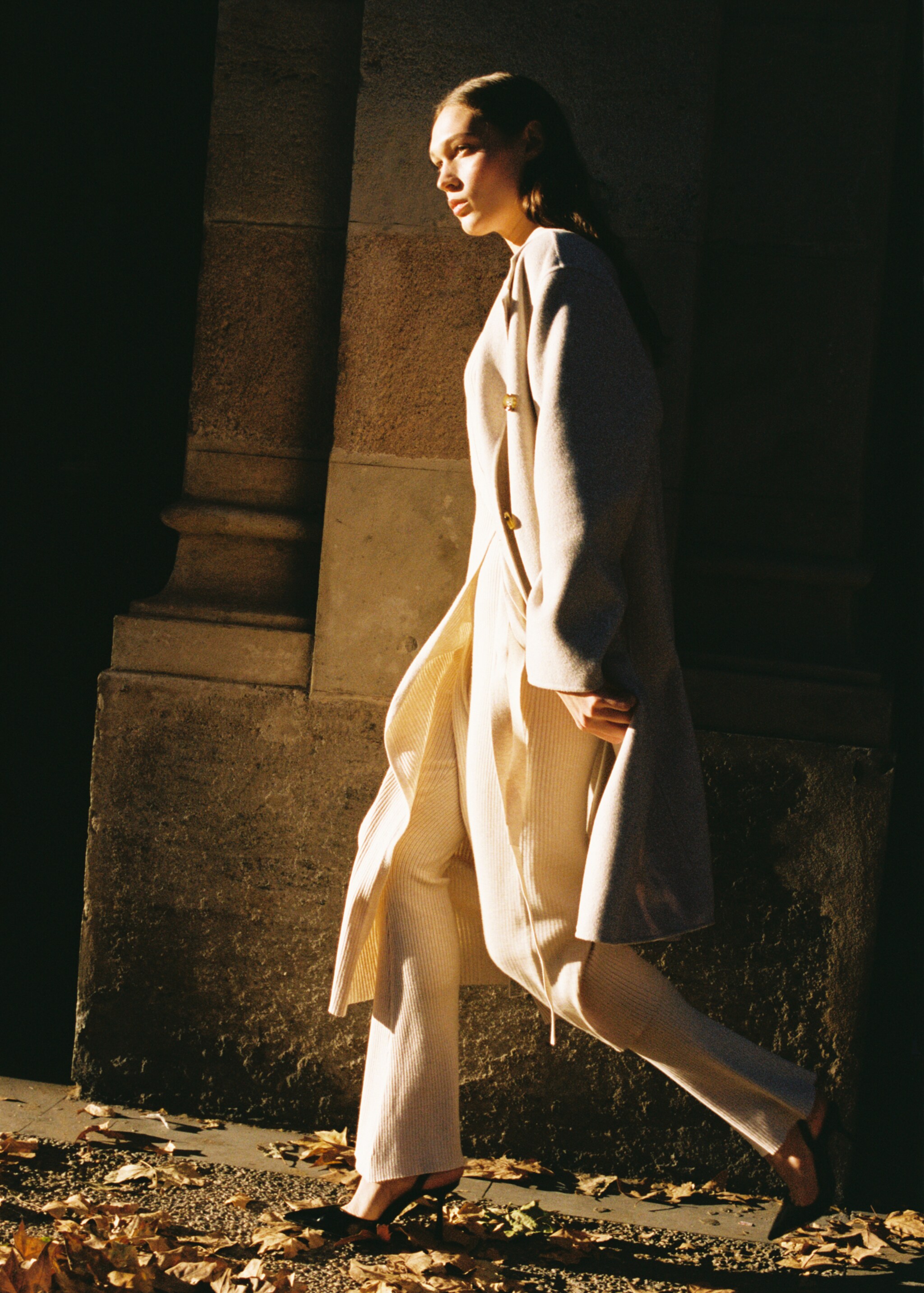 Handmade oversized wool coat - Details of the article 7