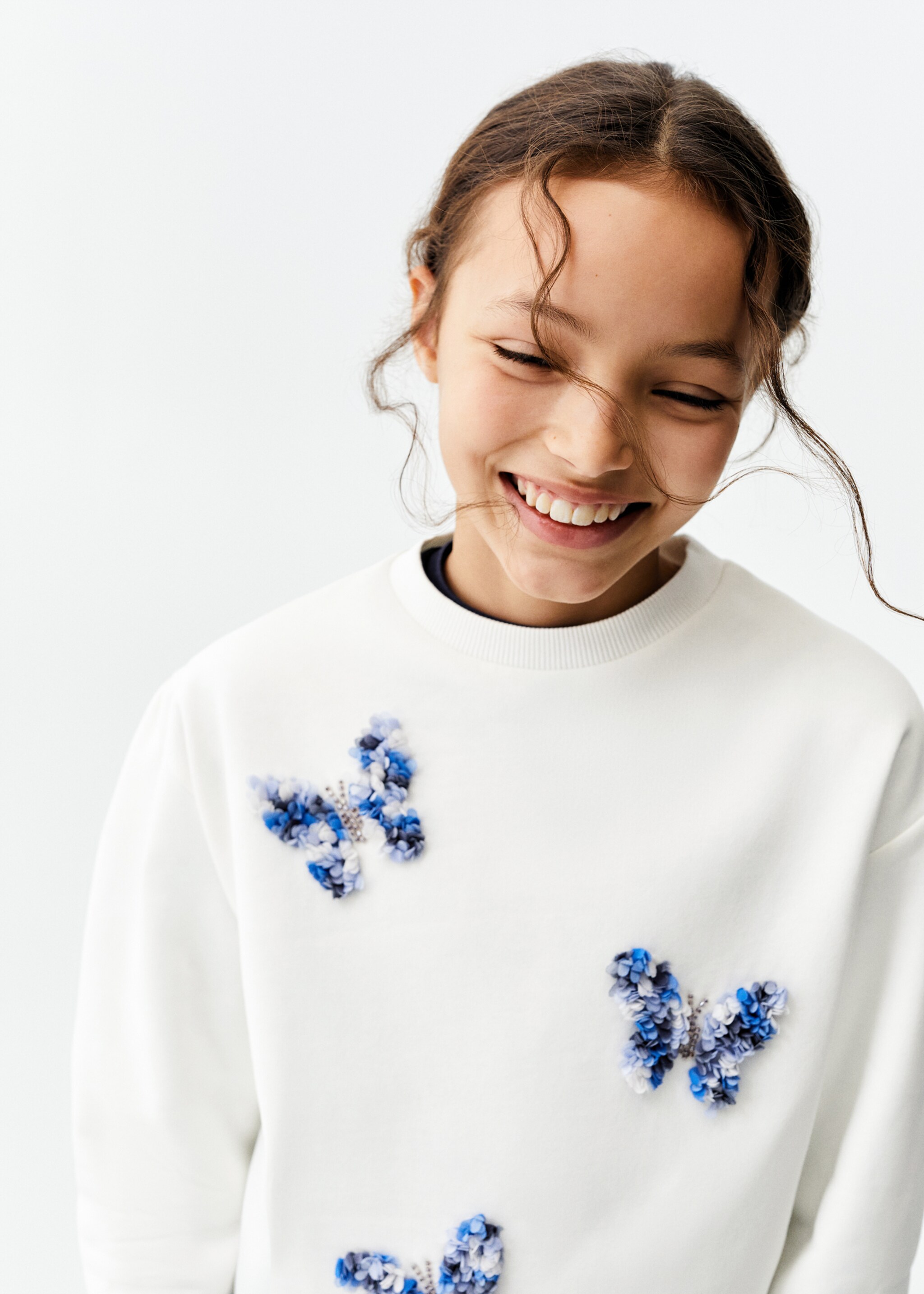 Printed cotton sweatshirt - Details of the article 1