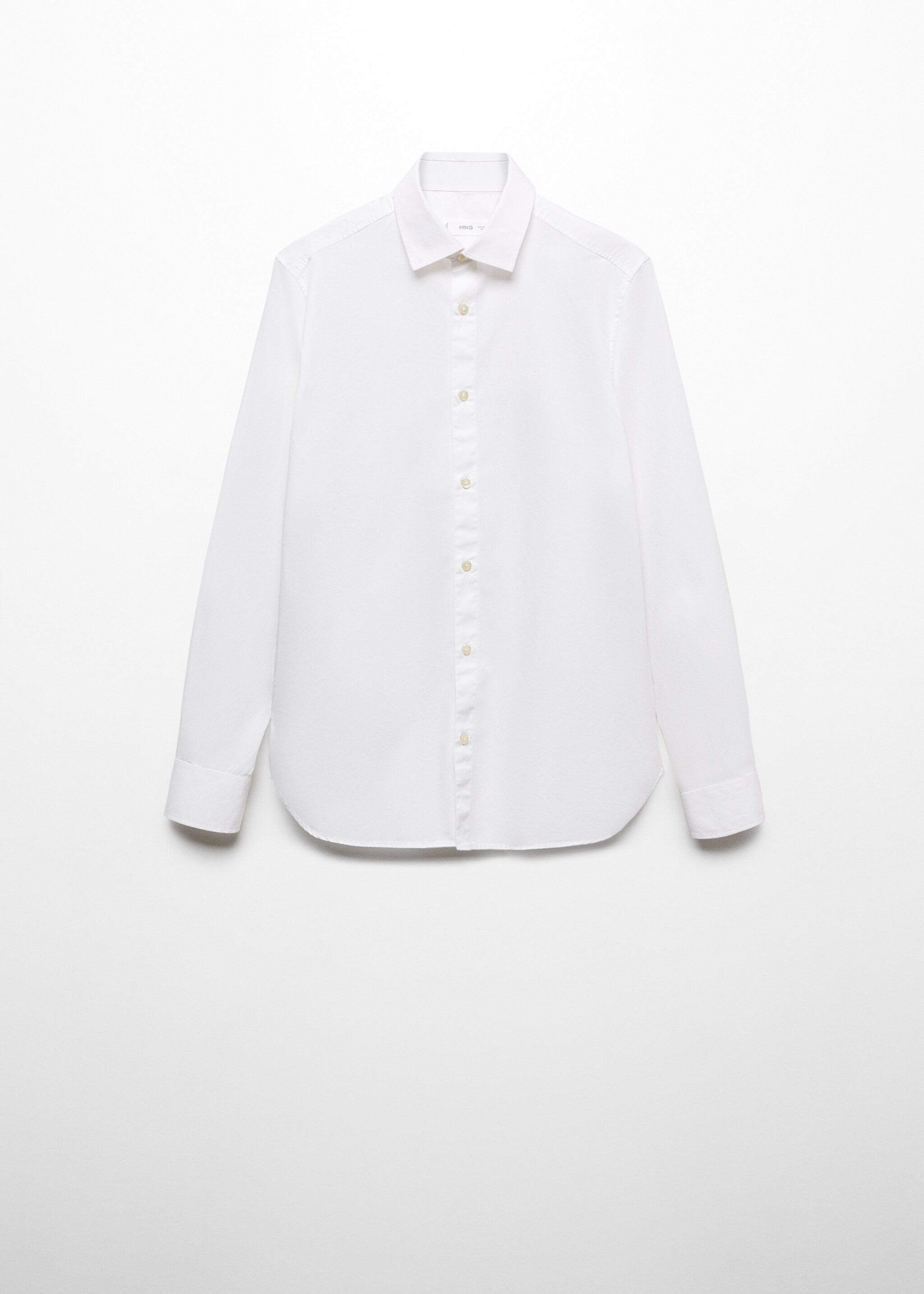 Camisa Oxford algodón - Artículo sin modelo, Blanco. Ref: 67060651-00.