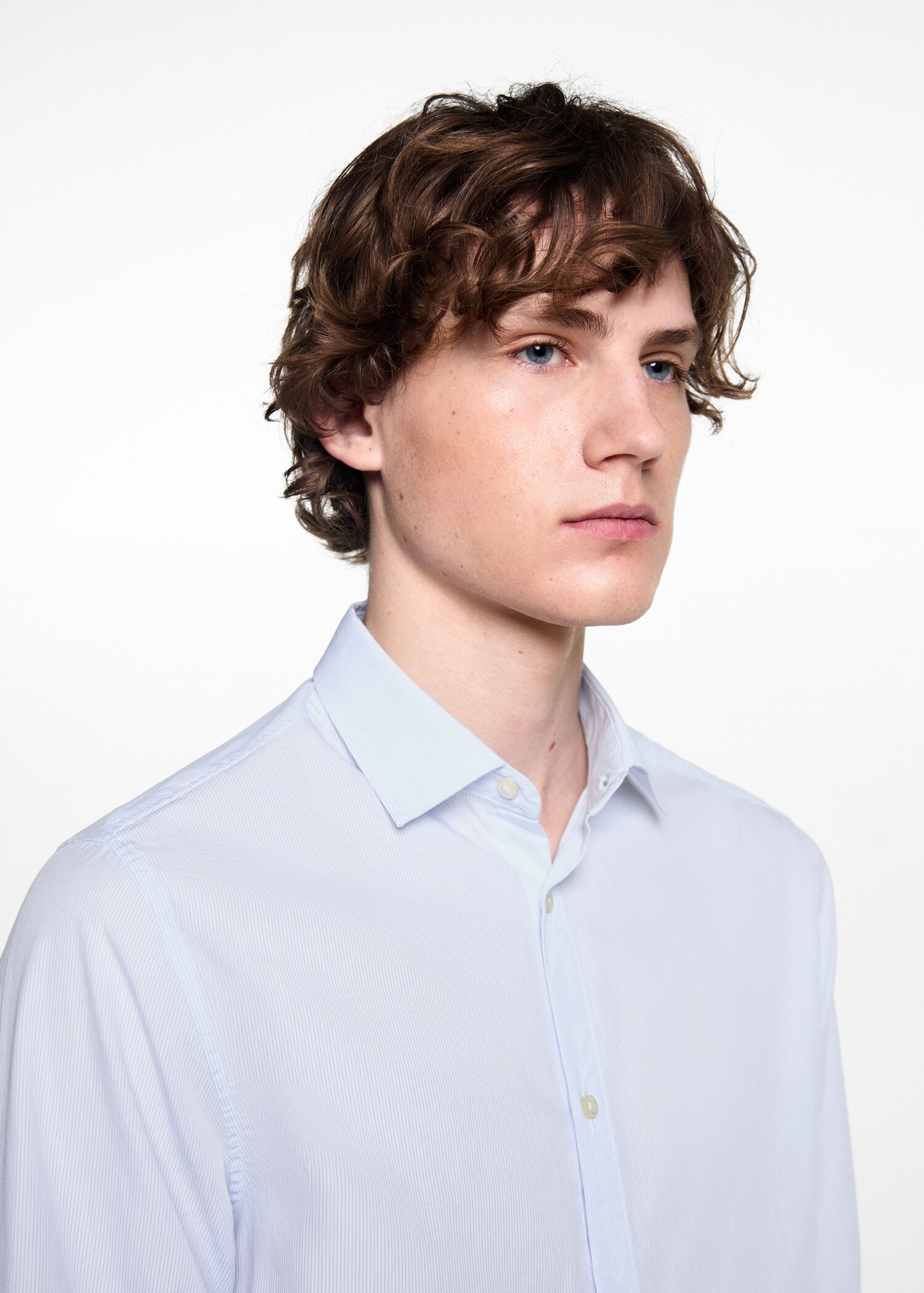Oxford cotton shirt - Details of the article 1