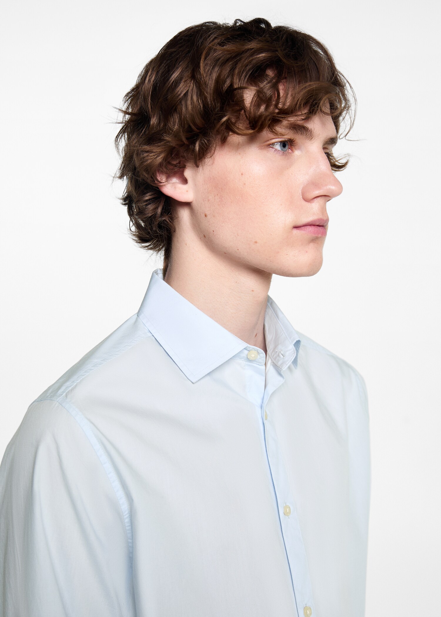 Oxford cotton shirt - Details of the article 1