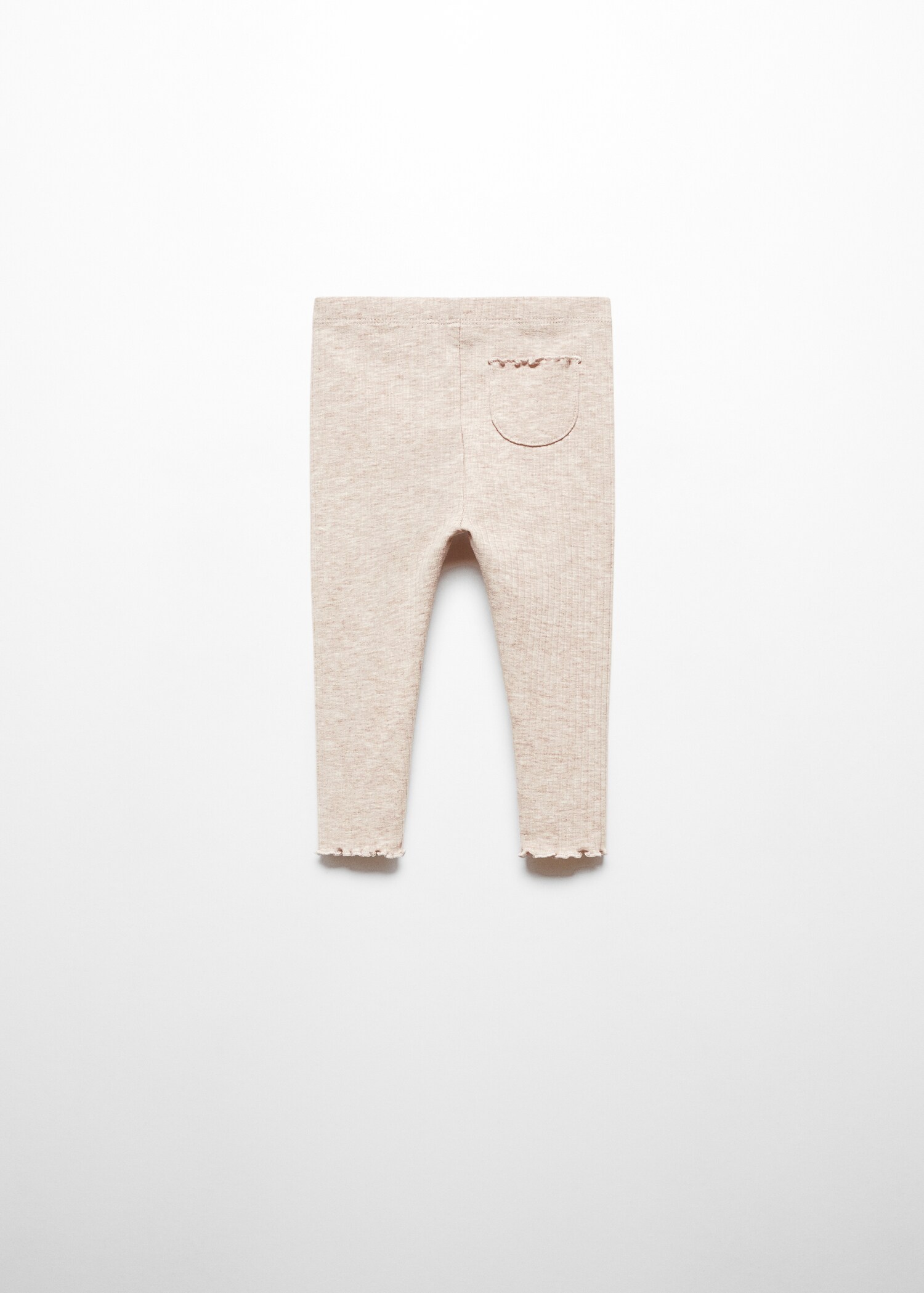 Cotton leggings - Reverse of the article