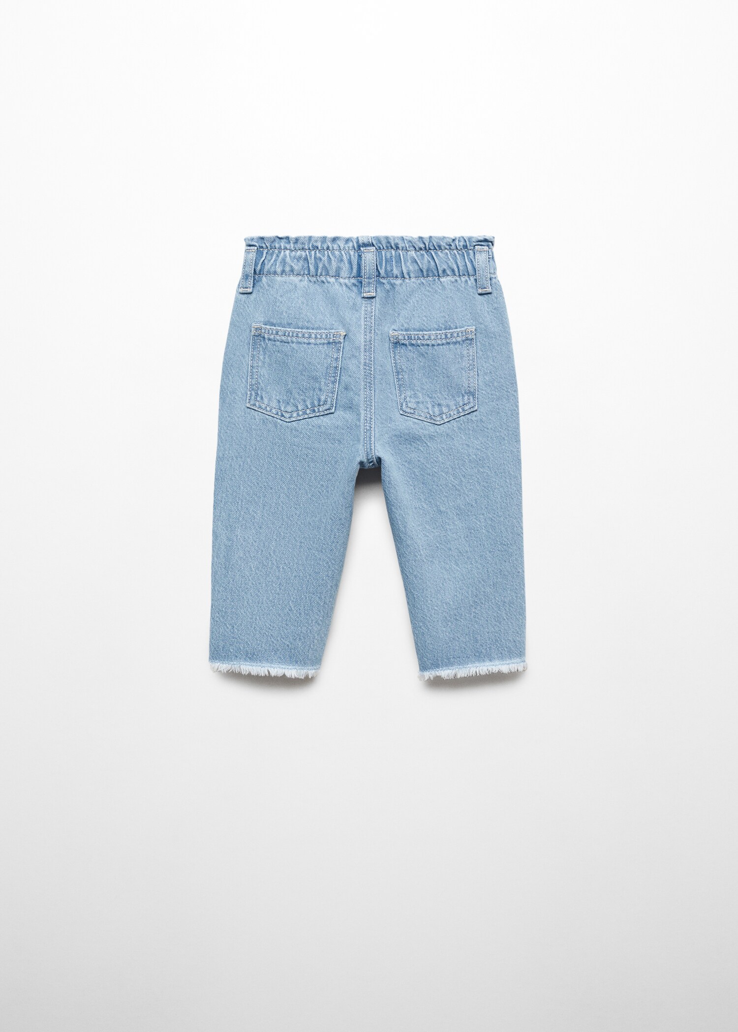 Paperbag jeans - Reverse of the article