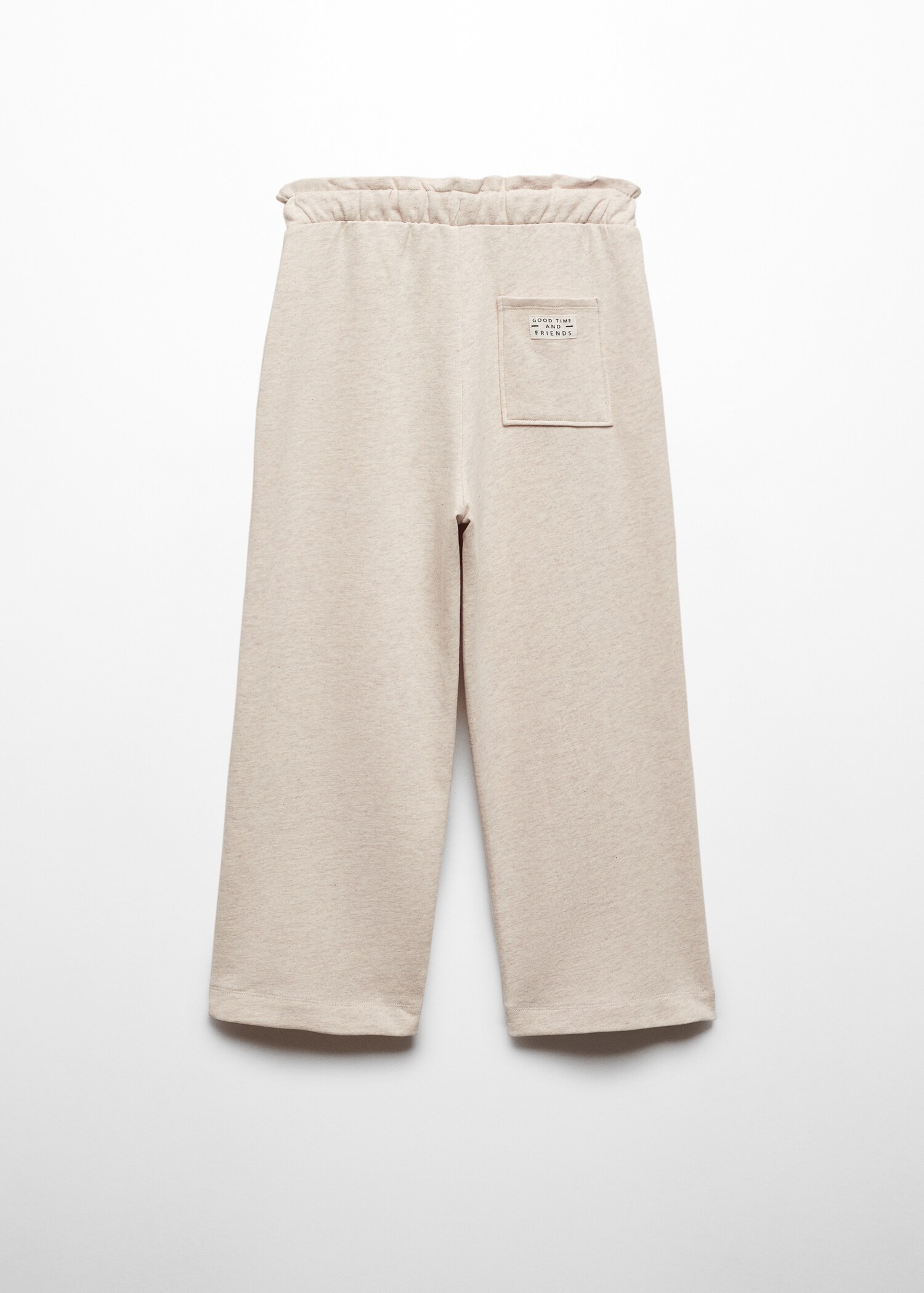 Cotton culotte trousers - Reverse of the article