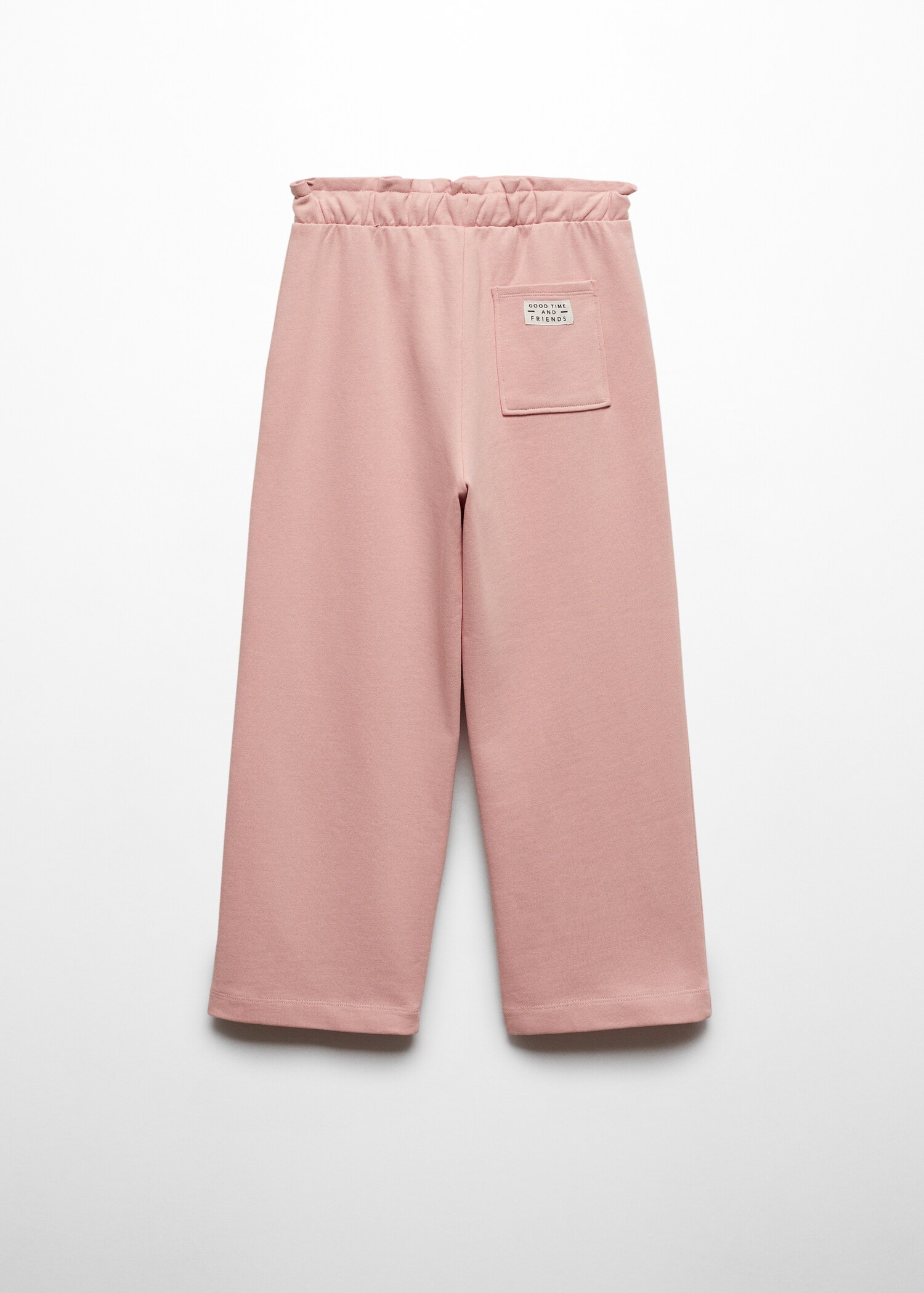 Cotton culotte trousers - Reverse of the article