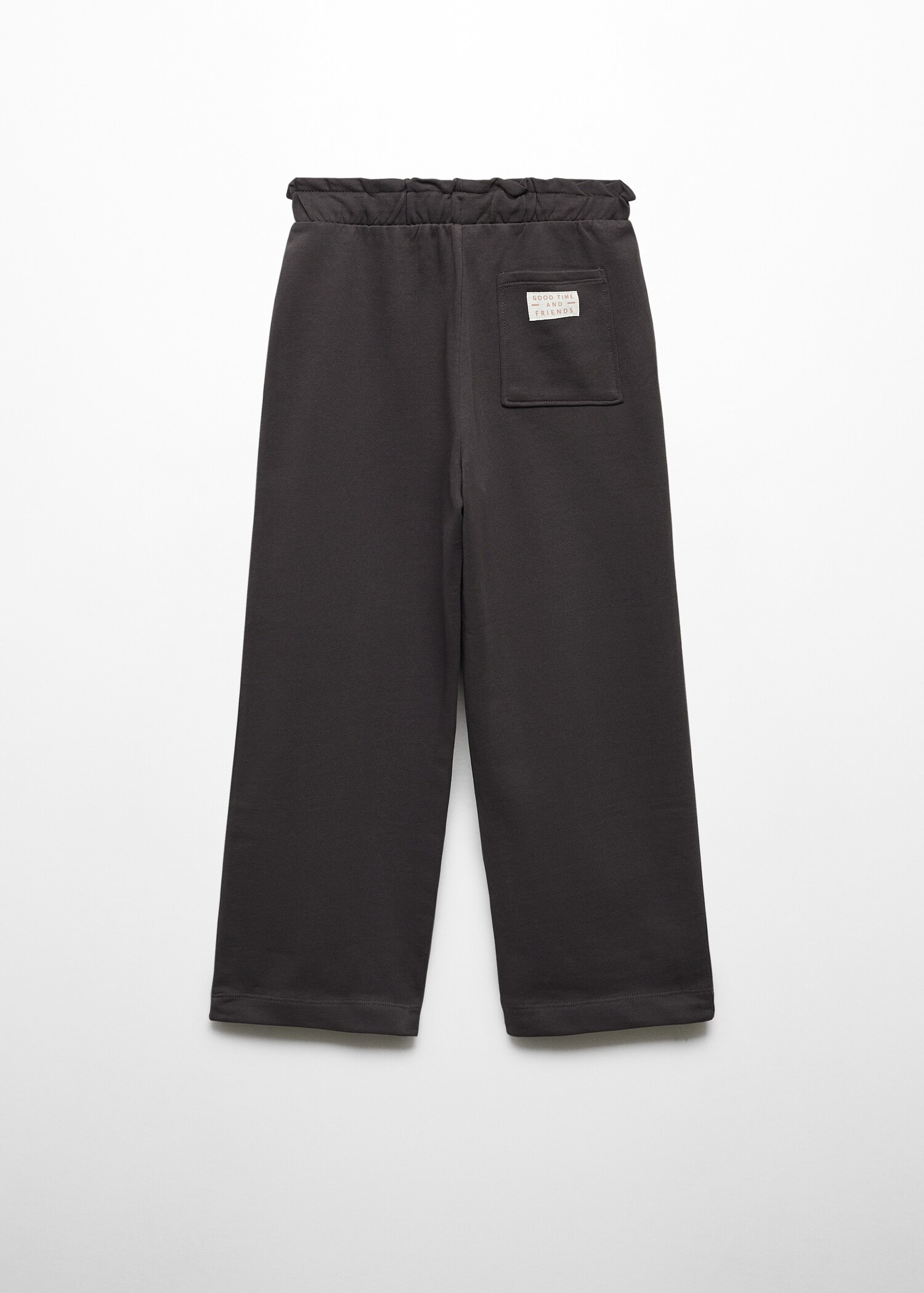 Cotton culotte trousers - Reverse of the article