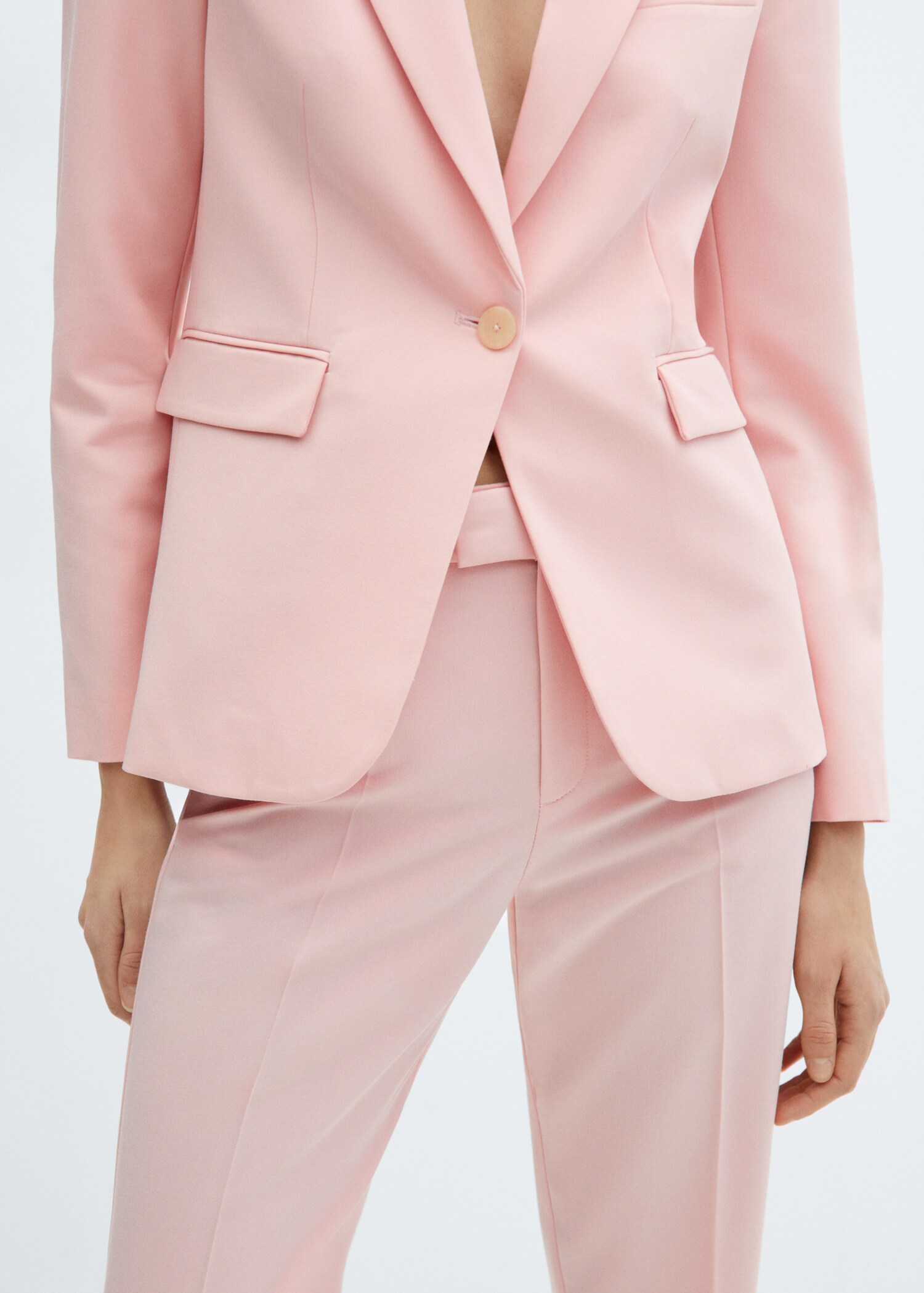 Straight suit trousers - Details of the article 6