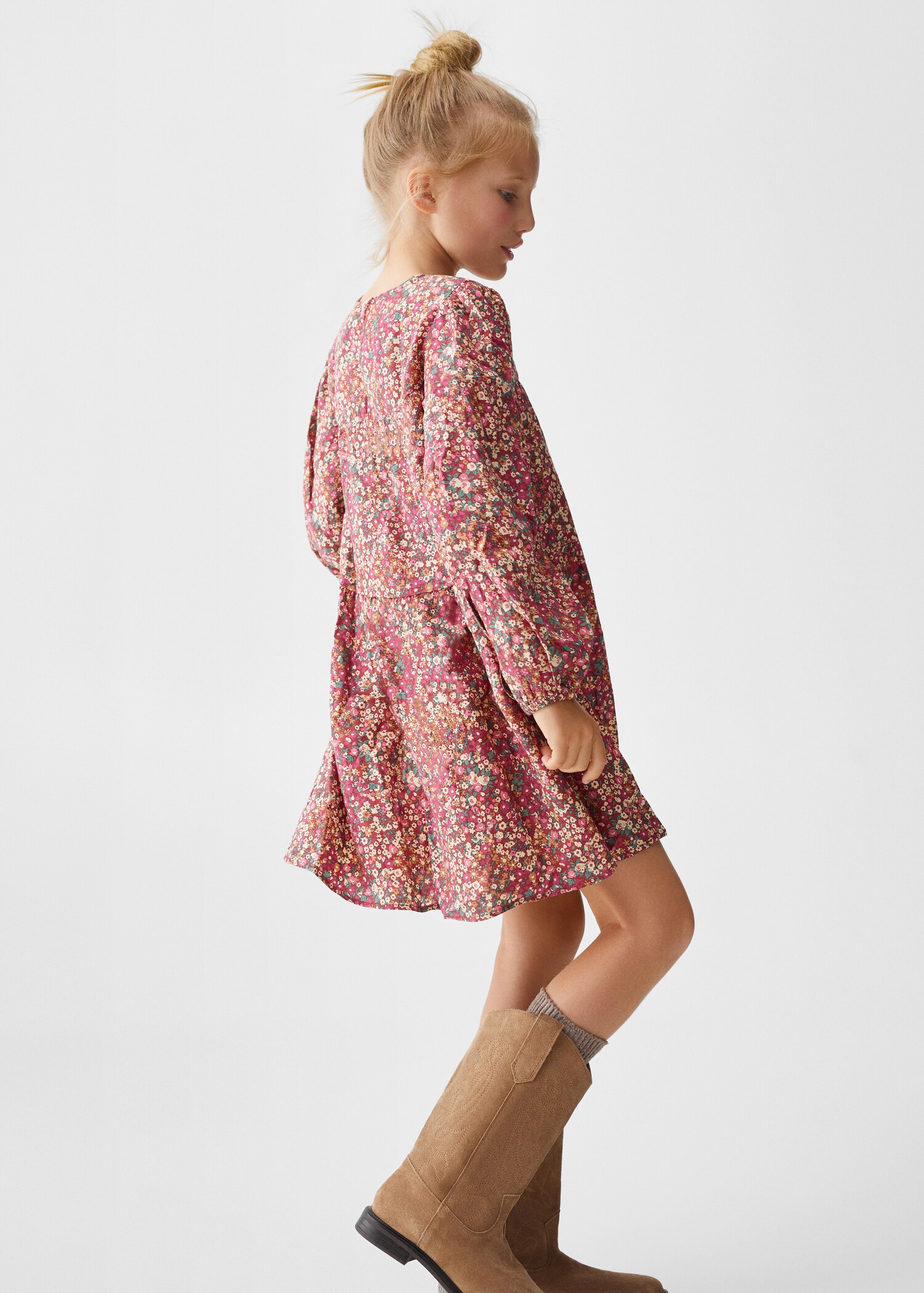 Flower print dress - Medium plane