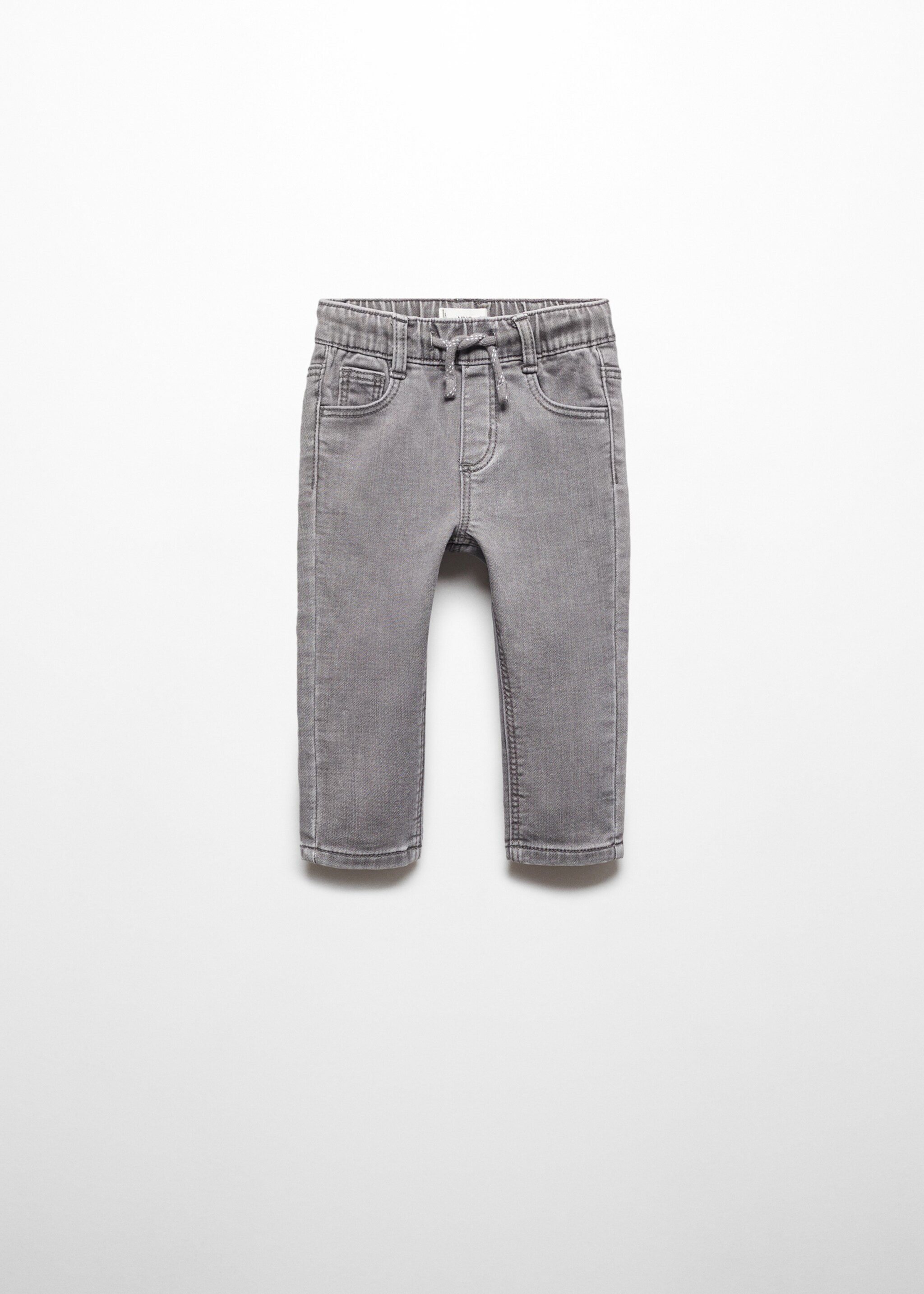 Drawstring waist jeans - Article without model