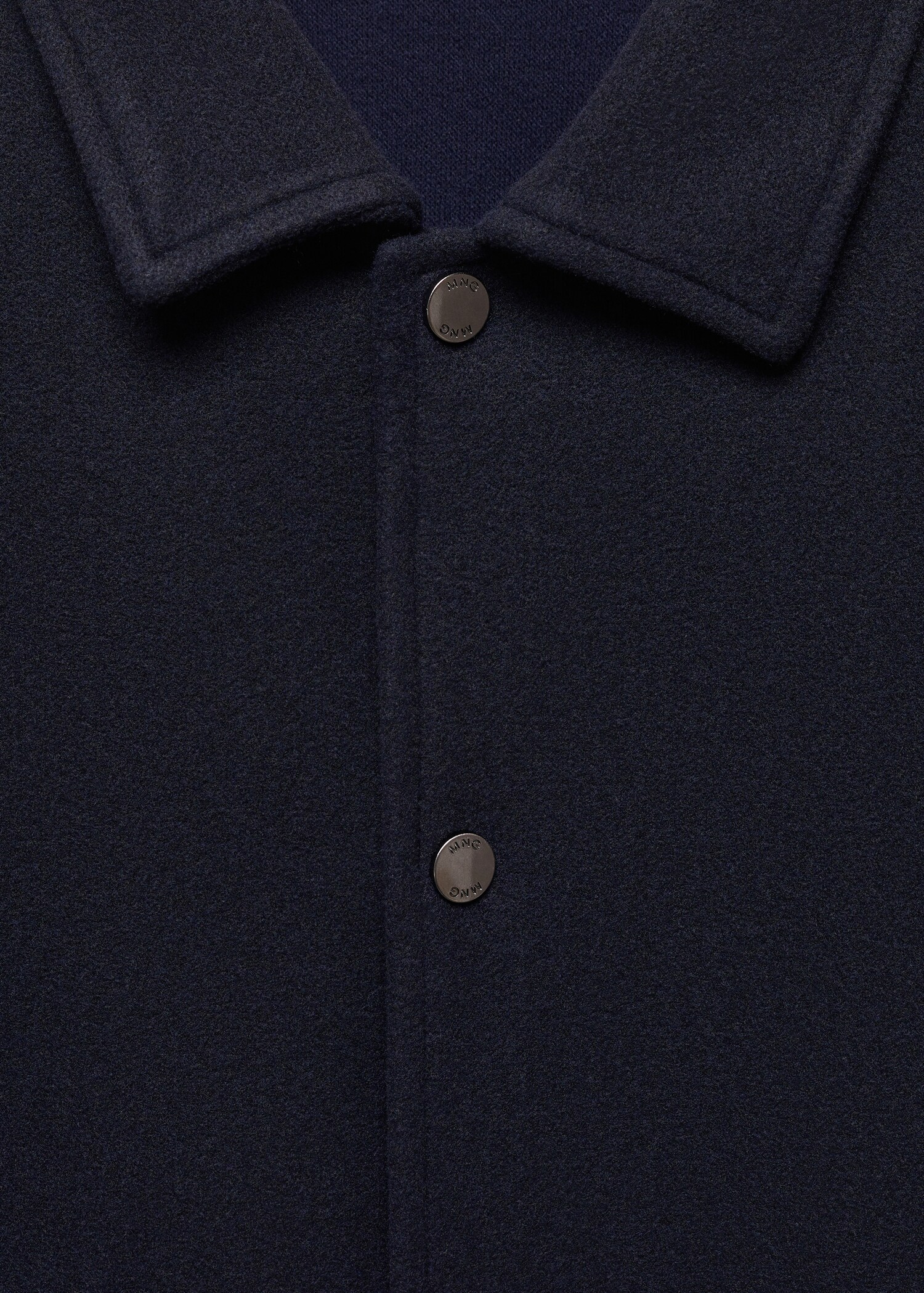 Snap buttons overshirt - Details of the article 8