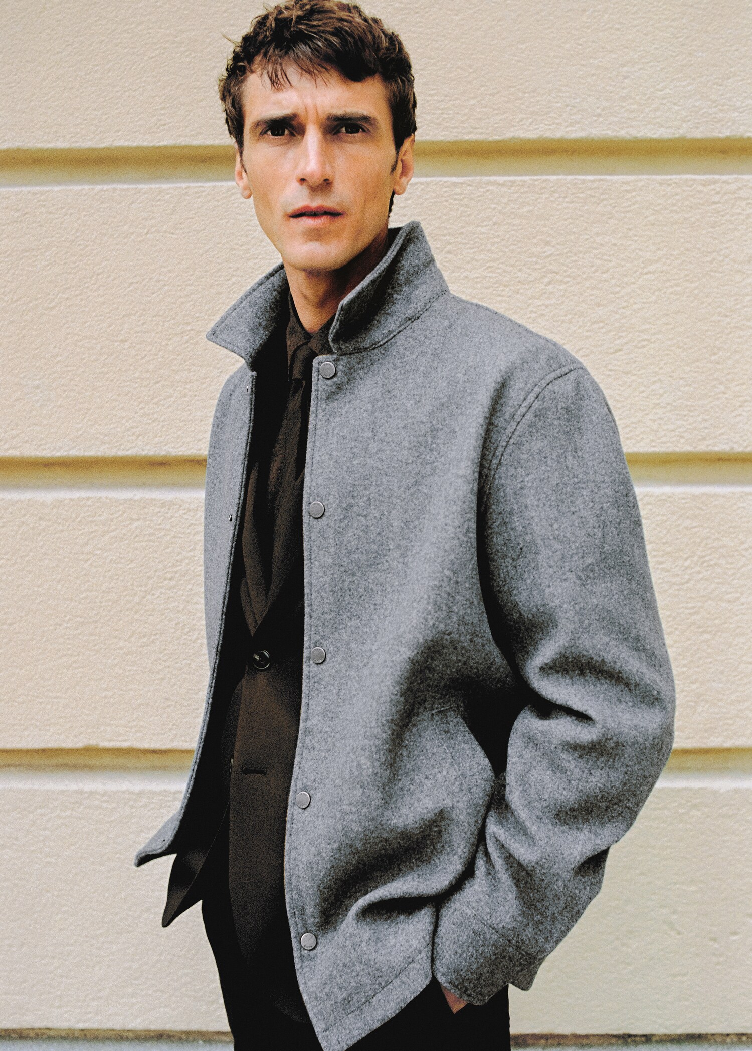 Snap buttons overshirt - Details of the article 6