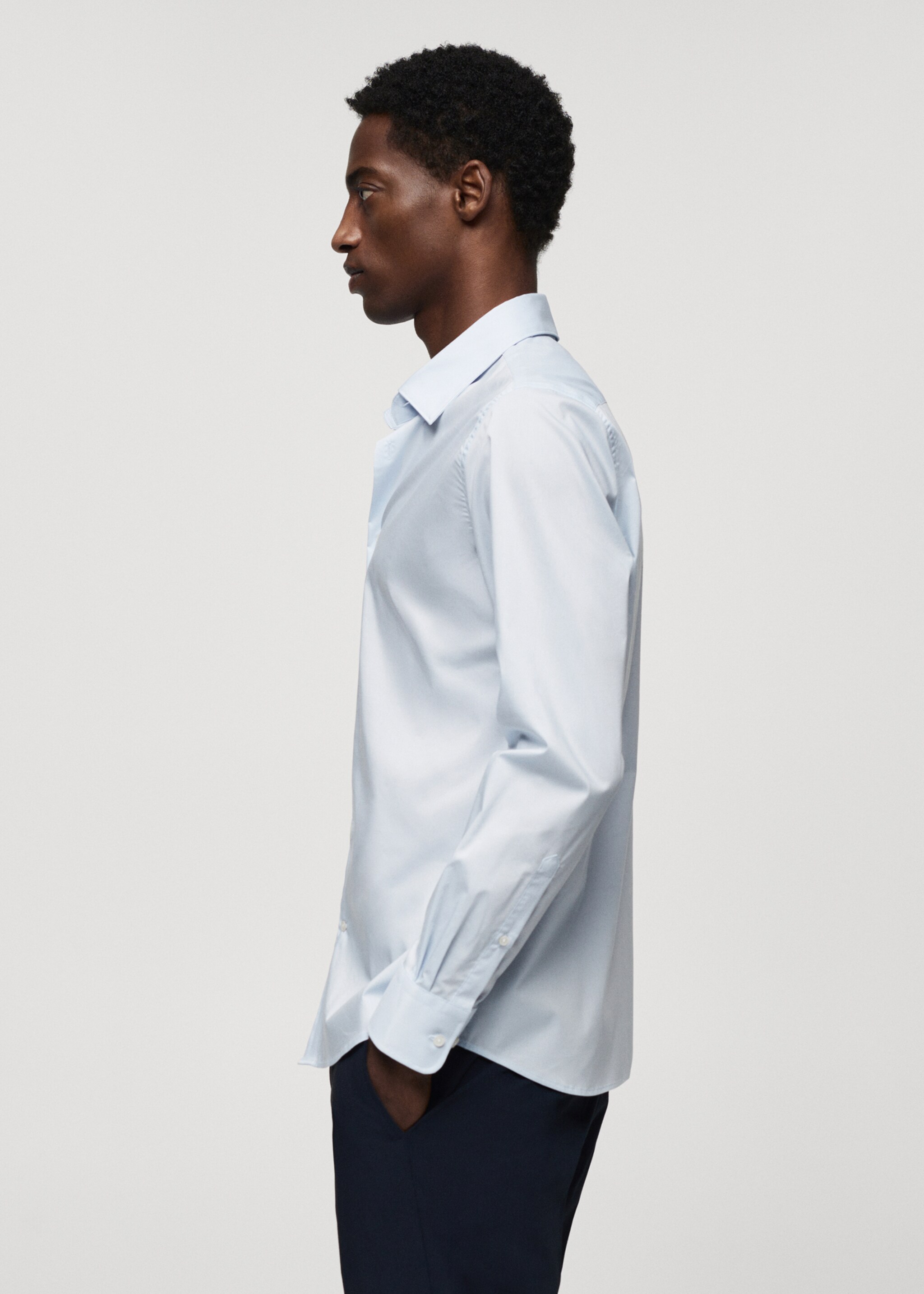 Koszula slim fit z bawełny ze stretchem - Szczegóły artykułu 2