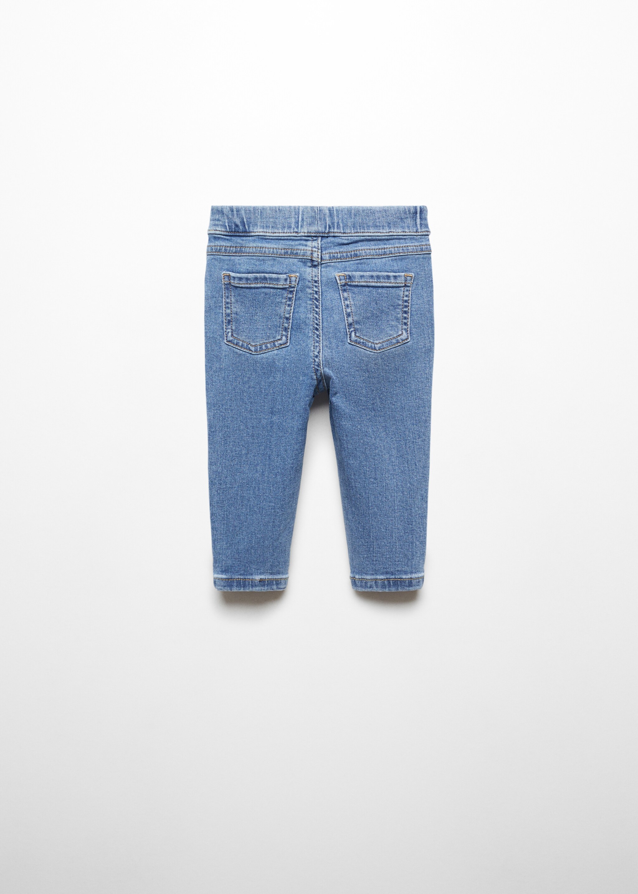 Drawstring waist jeans - Reverse of the article