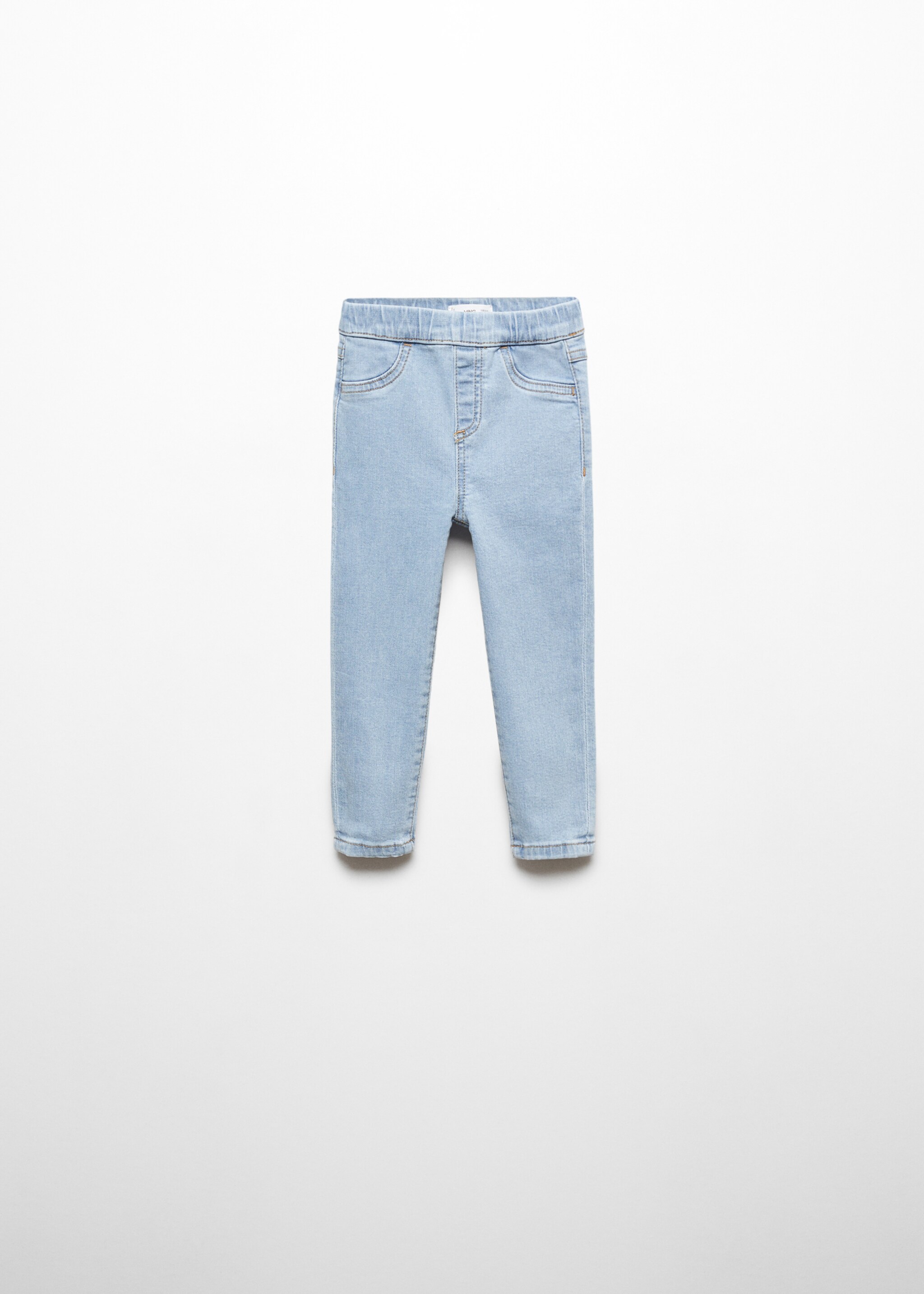 Jeans mit Tunnelzug - Artikel ohne Model, Mittelblau. Ref: 67061009-00.