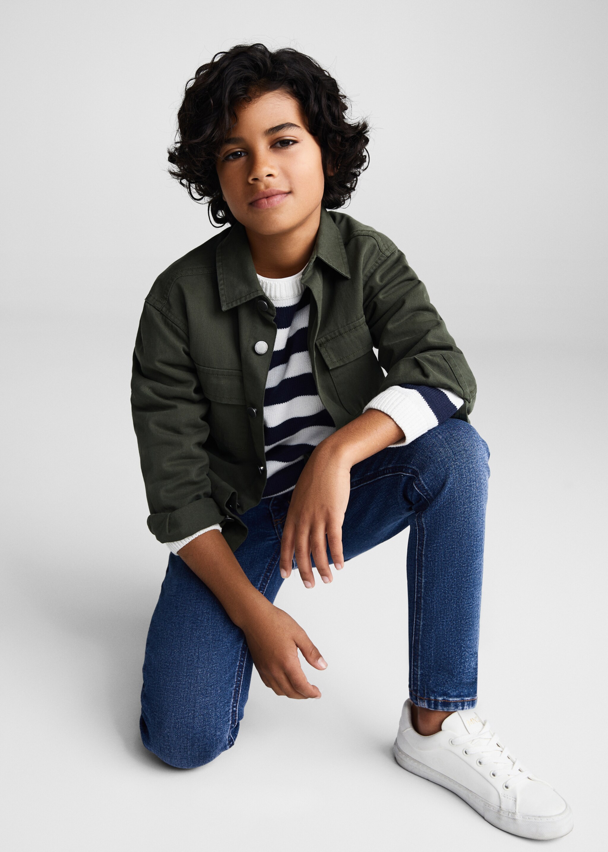 Džíny slim fit - Detail zboží 1, Tmavě modrá. Ref: 67061505-00.