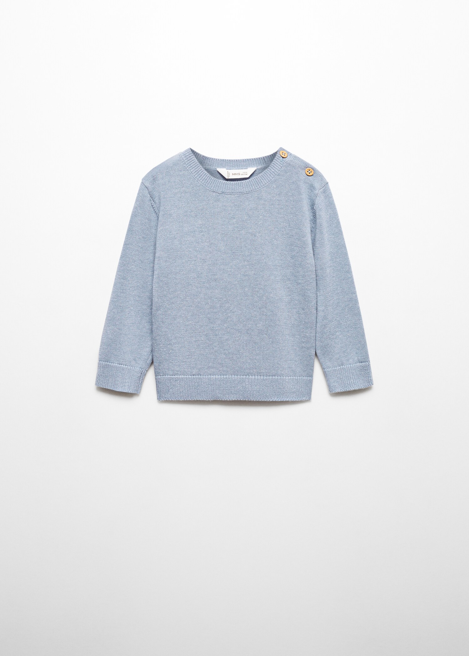 Knit cotton sweater - Article without model