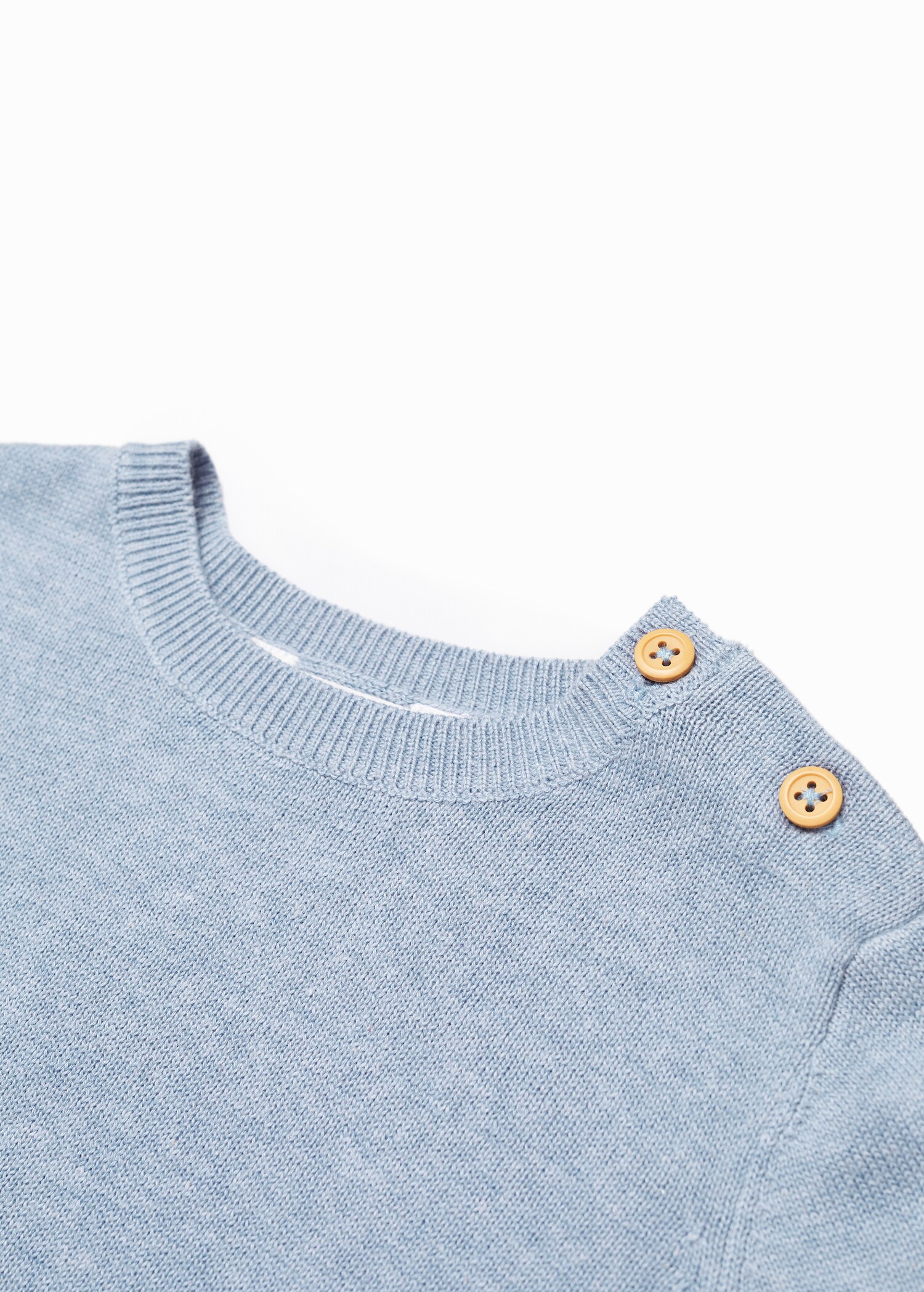 Knit cotton sweater - Details of the article 0