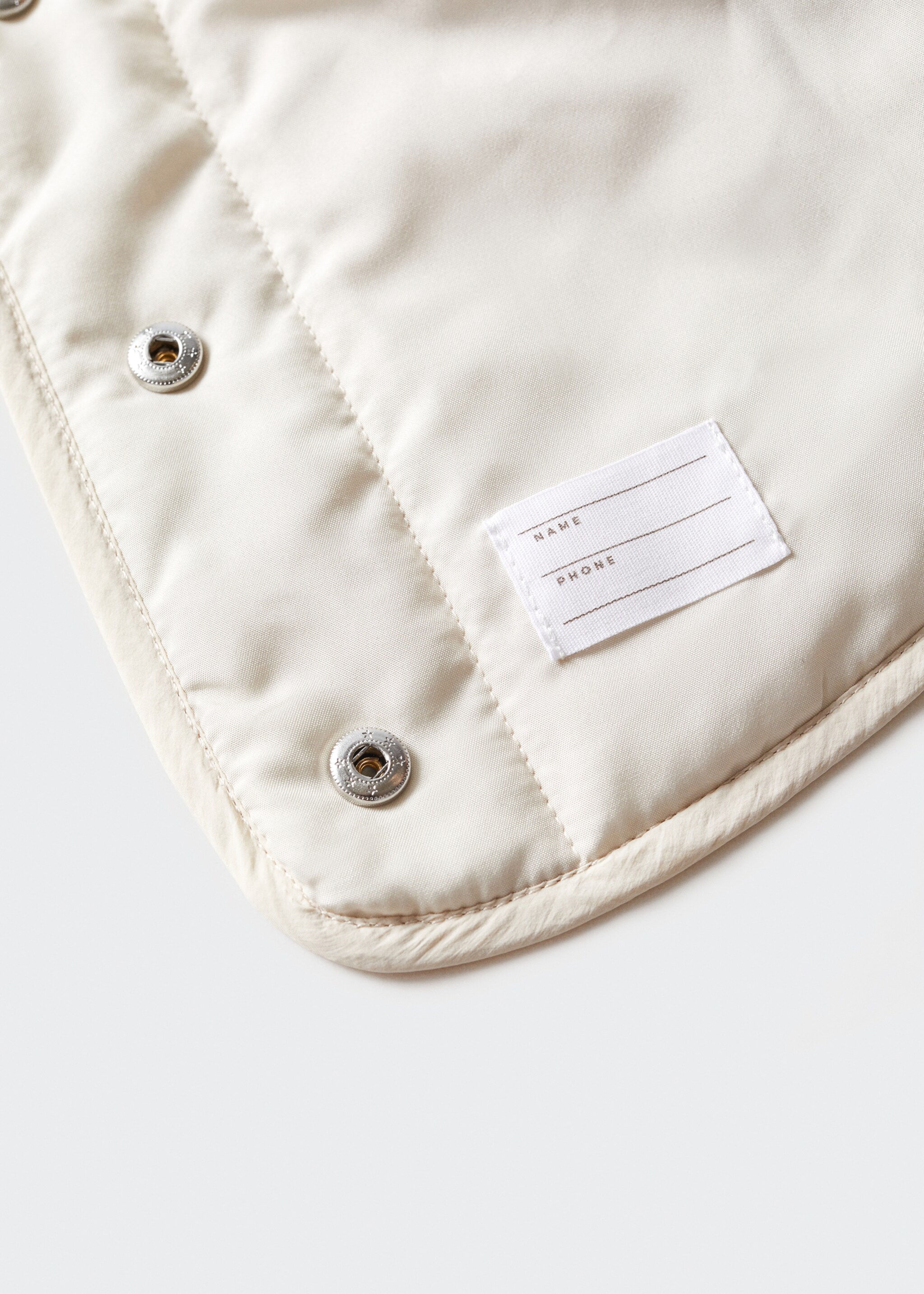 Anorak matelassé imperméable à losanges - Détail de l'article 0
