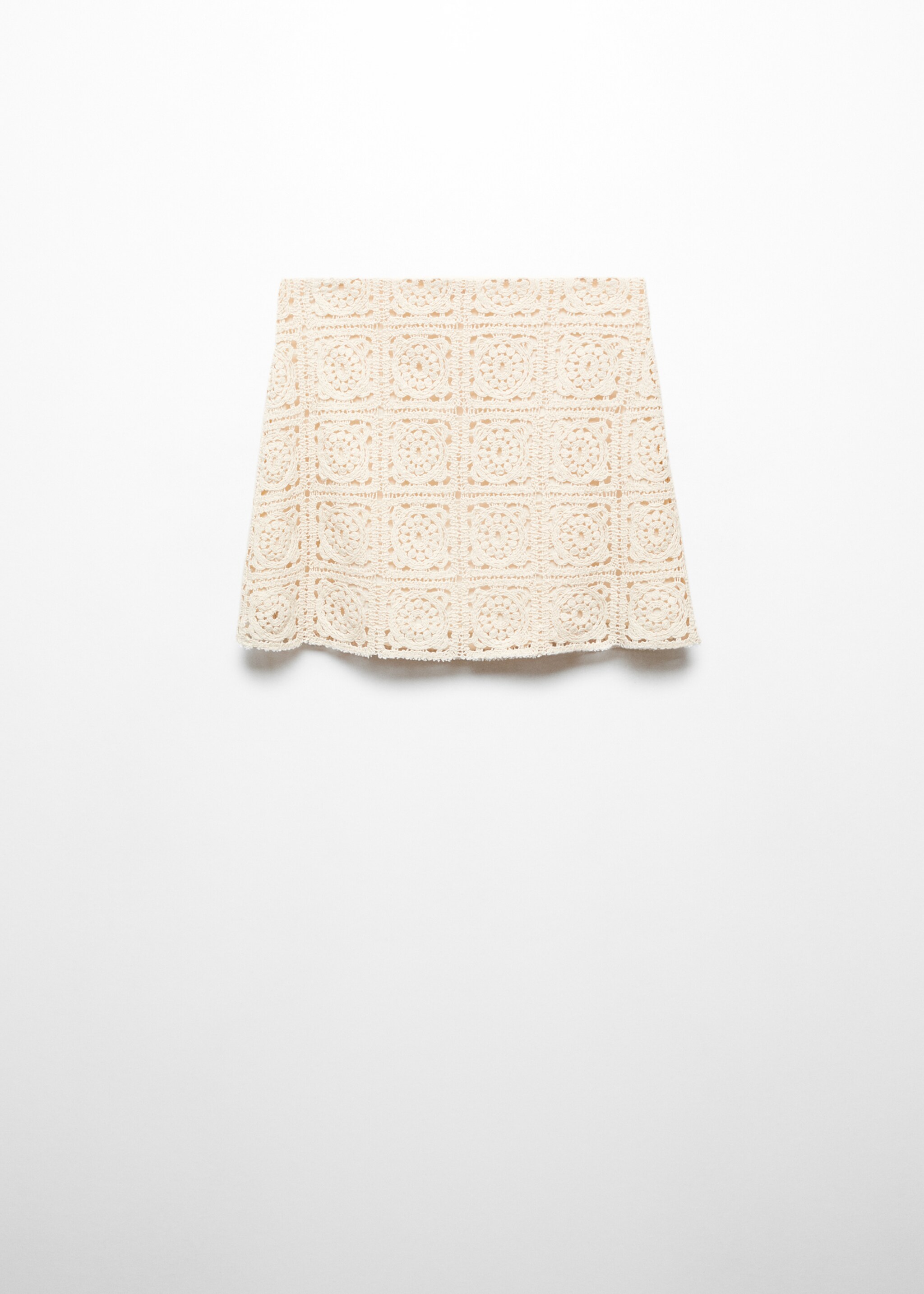 Embroidered cotton skirt - Article without model