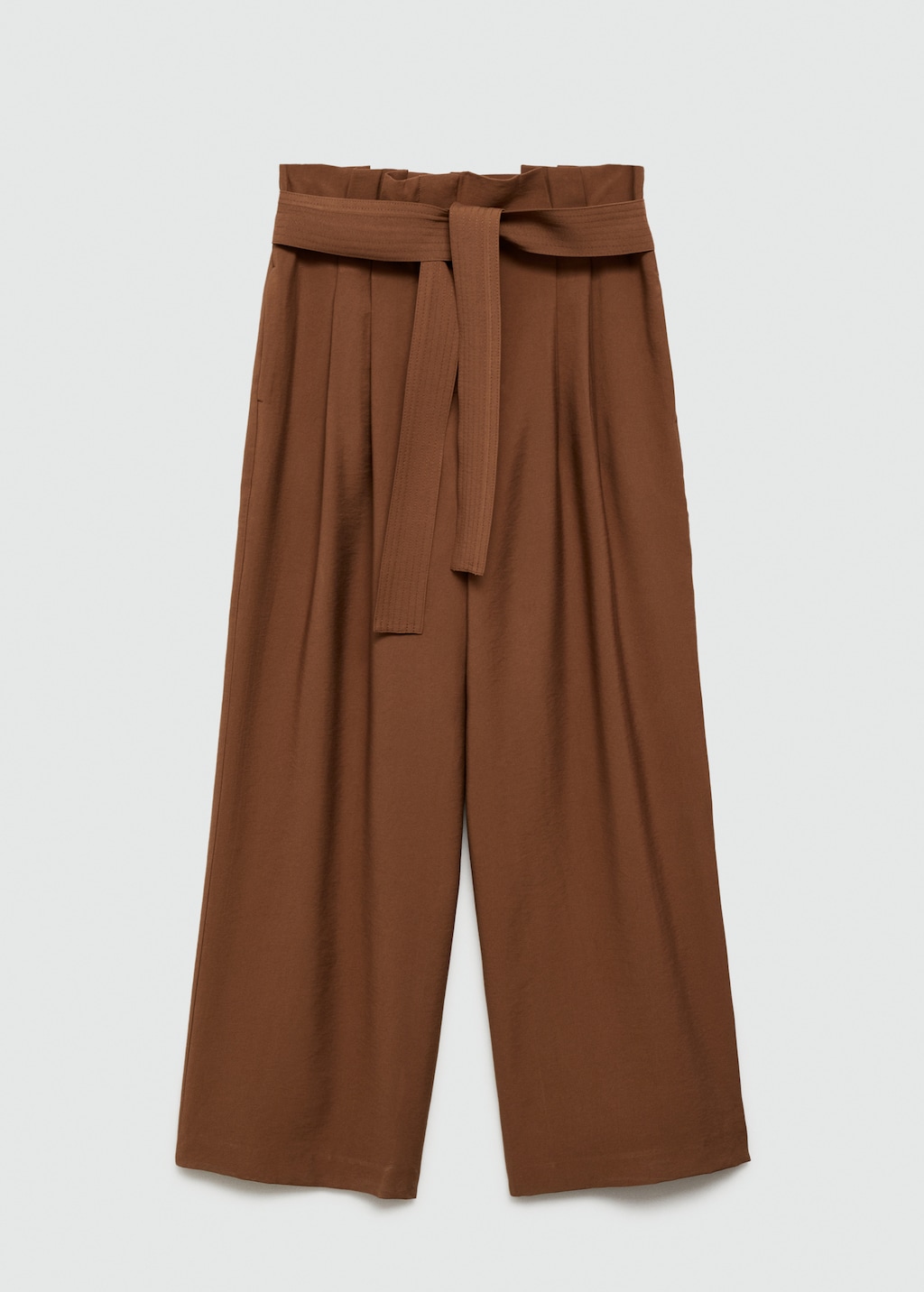 パンツ SPORTMAX Women Straight Pants 2422136052001 Brown Elegant Women's Palazzo, Skinny, Wide and Cargo Trousers