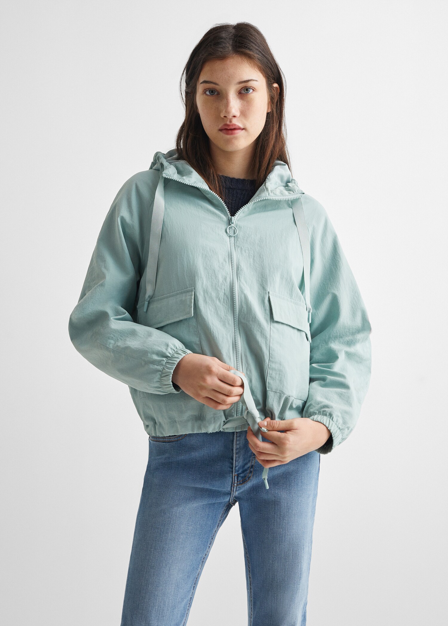 Lightweight pocket jacket - Medium plane