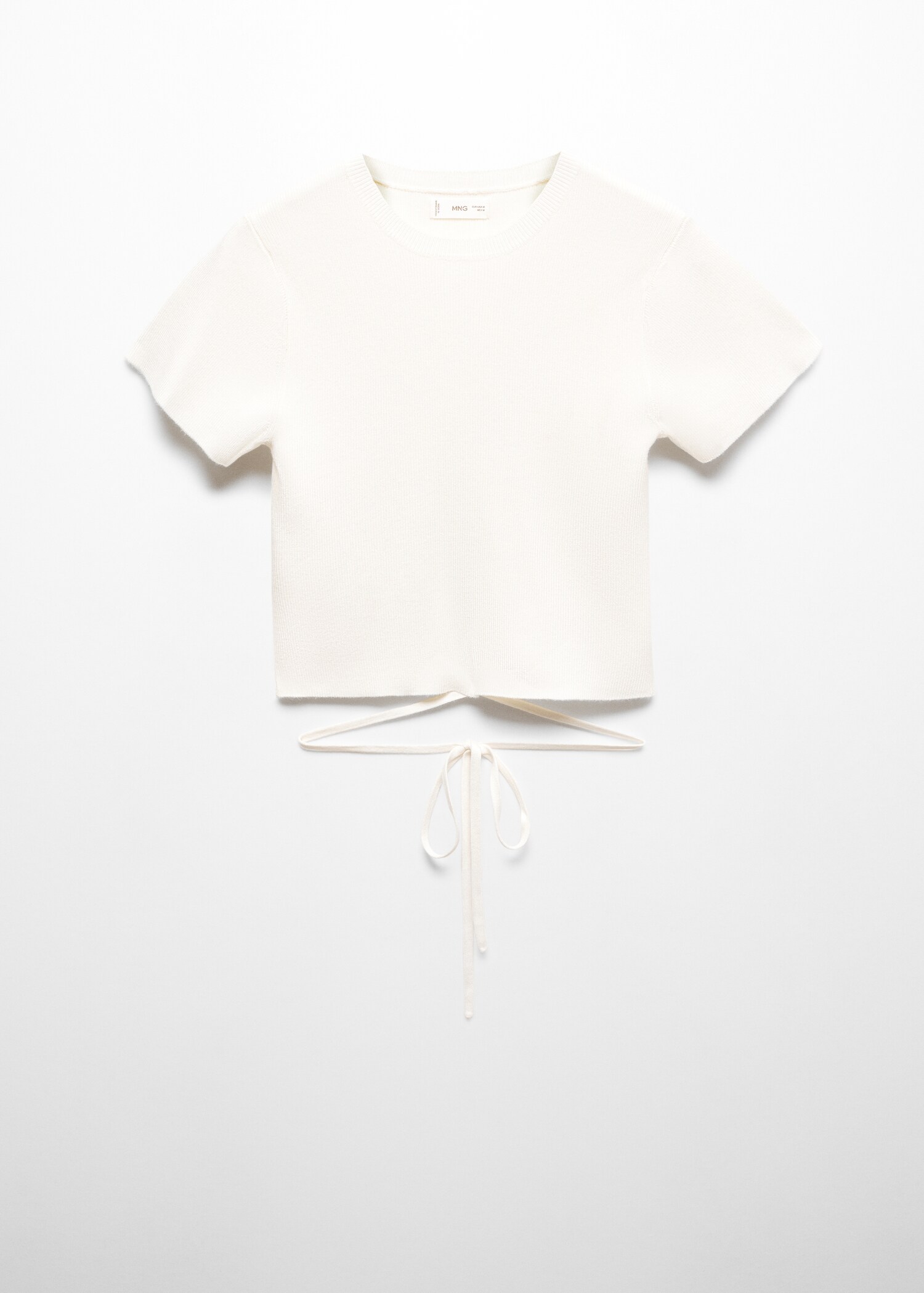 Knitted t-shirt with box - Article without model