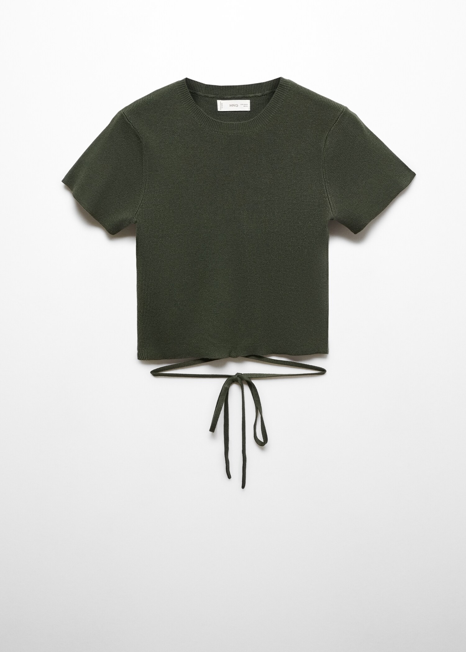 Knitted t-shirt with box - Article without model