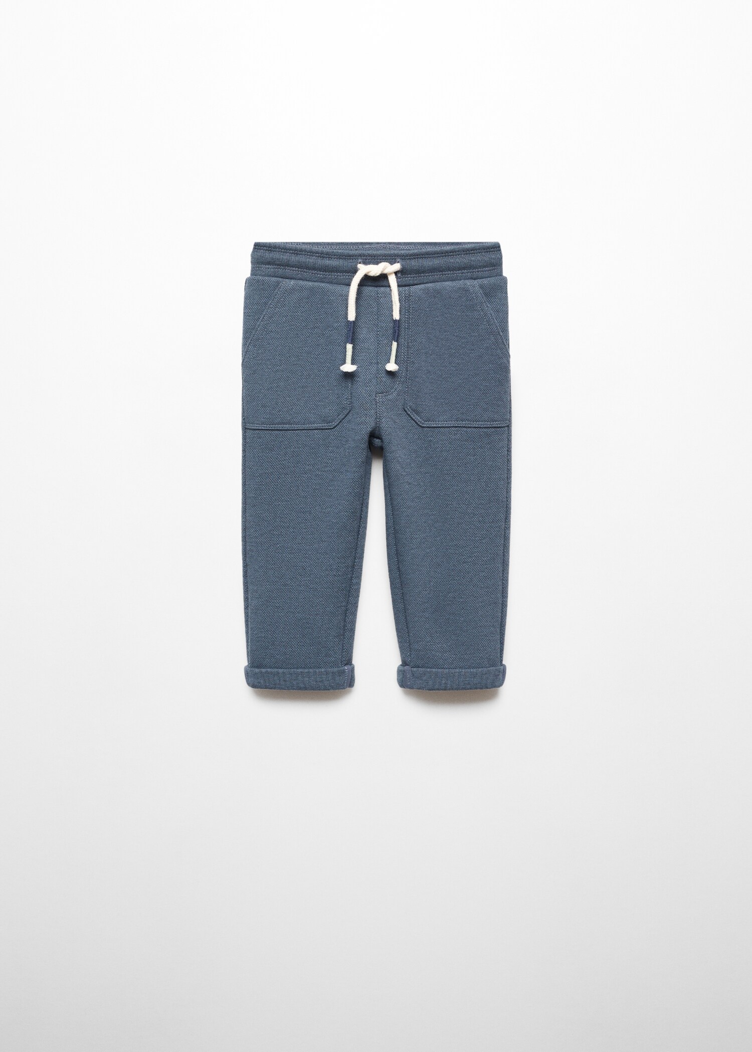 Cotton jogger-style trousers - Article without model