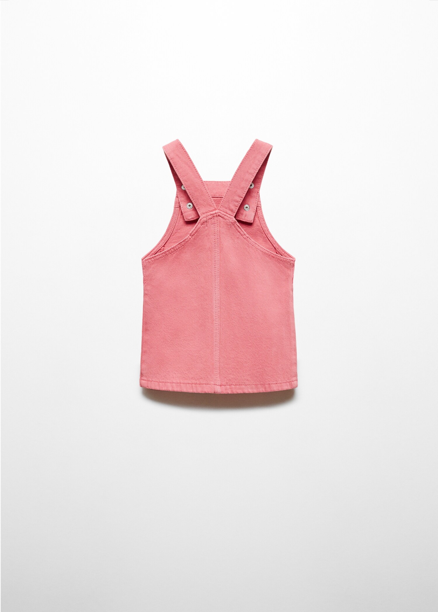 Pockets pinafore dress - Reverse of the article