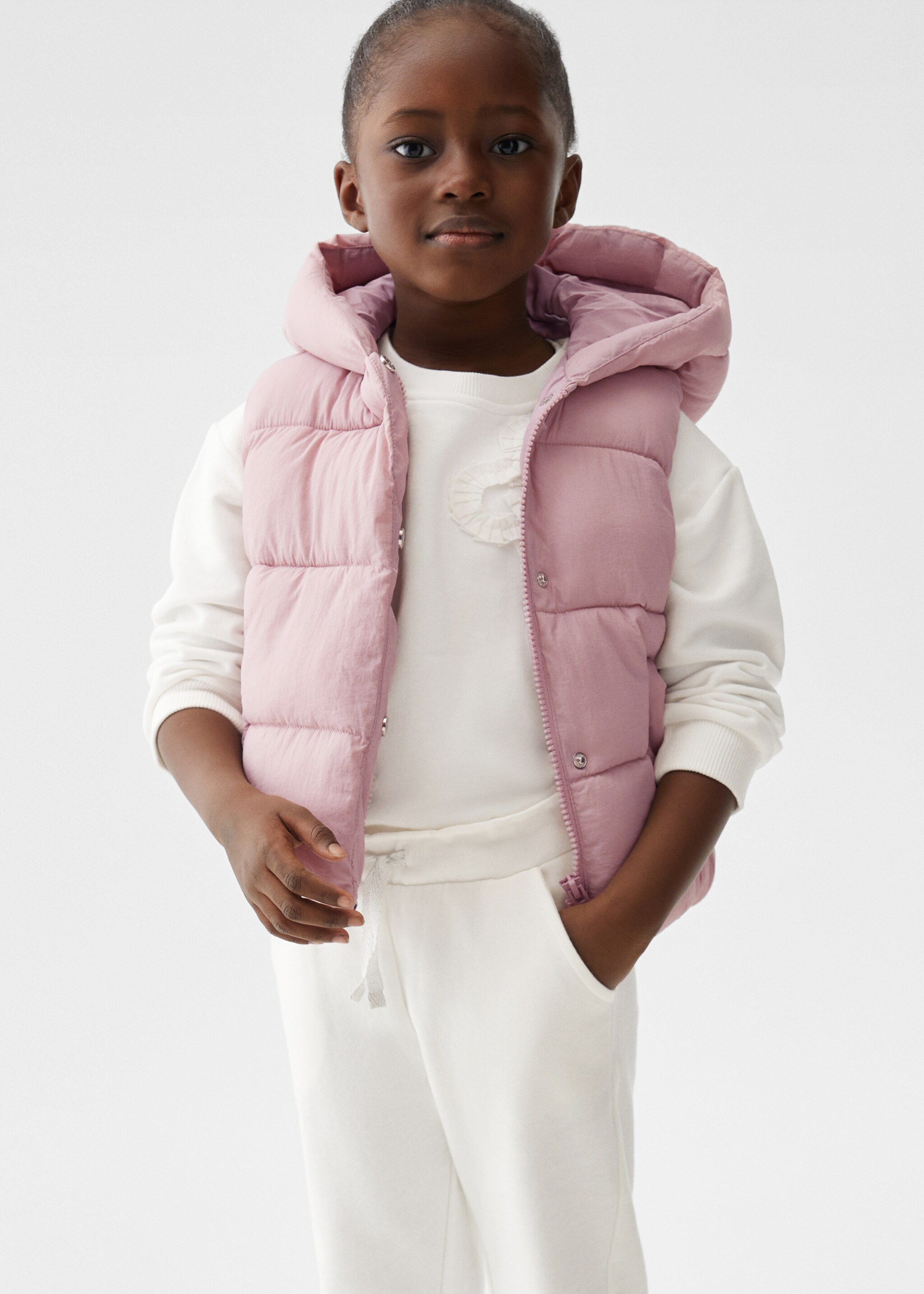 Pantaloni jogger din bumbac - Plan mediu