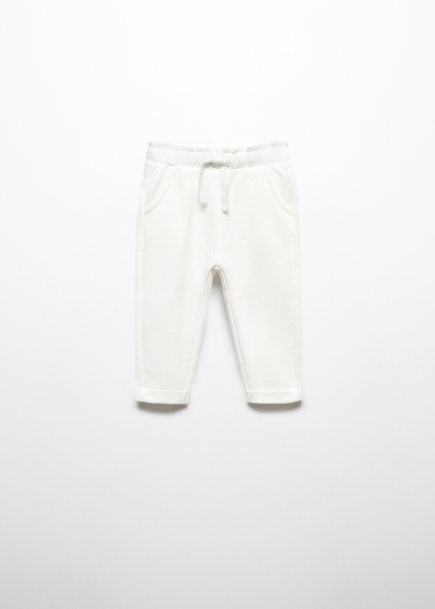 Cotton jogger-style trousers - Article without model