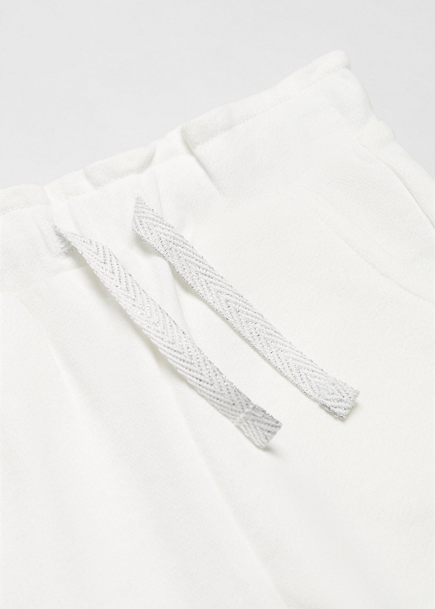 Cotton jogger-style trousers - Details of the article 8