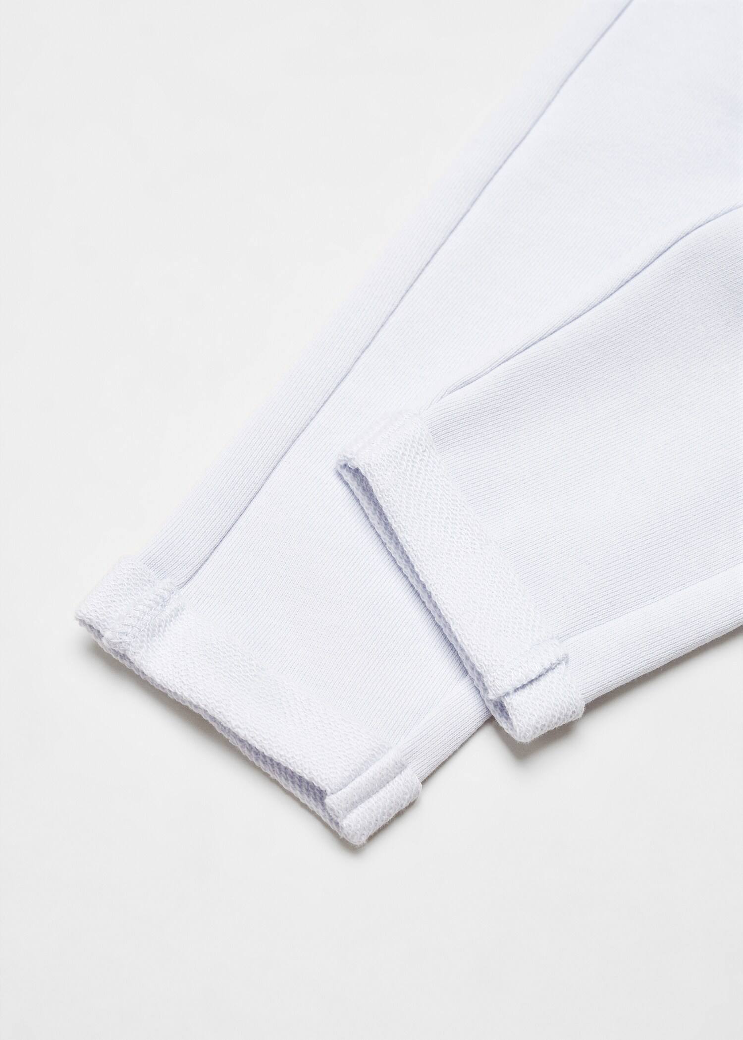 Cotton jogger-style trousers - Details of the article 0