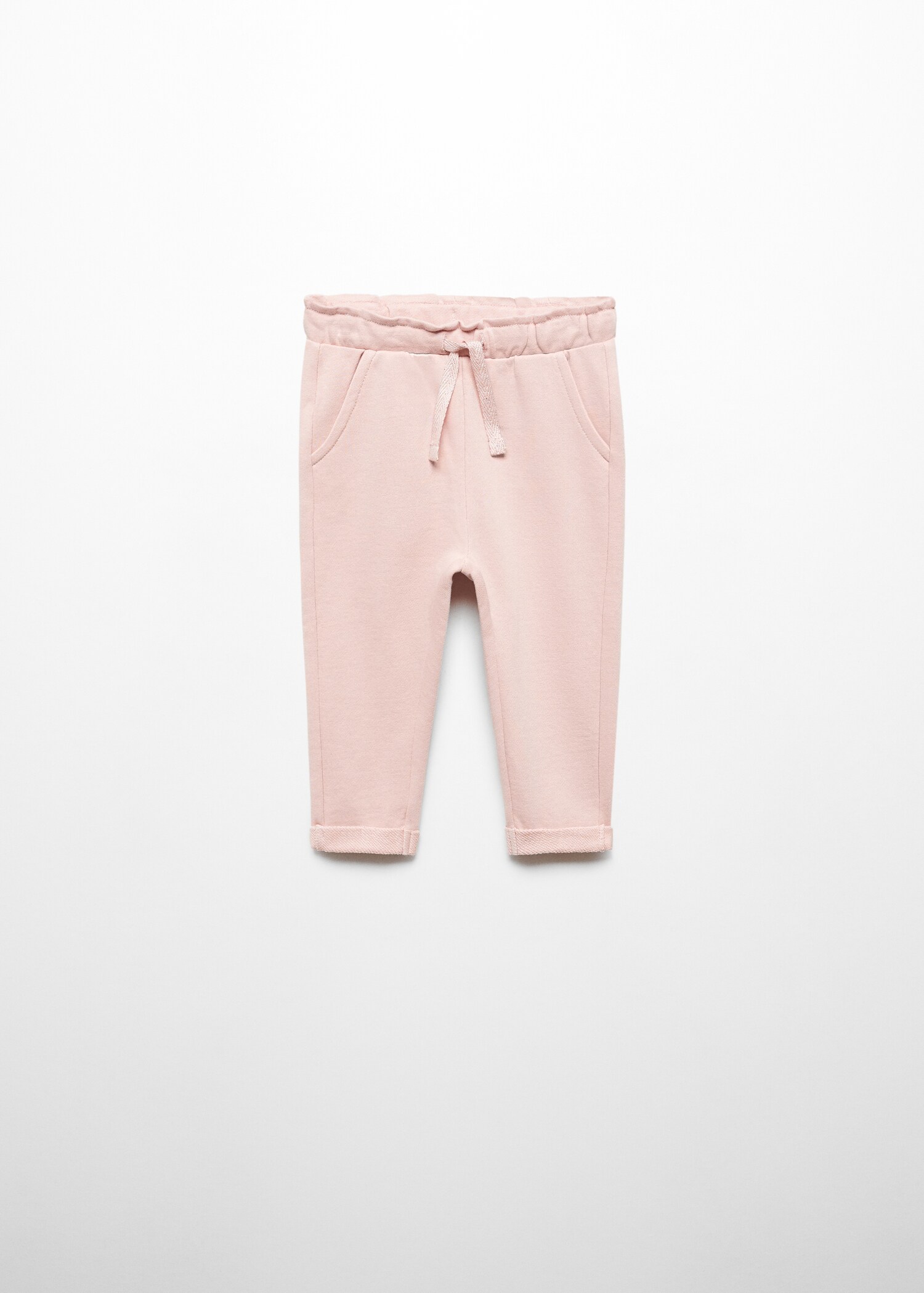Cotton jogger-style trousers - Article without model