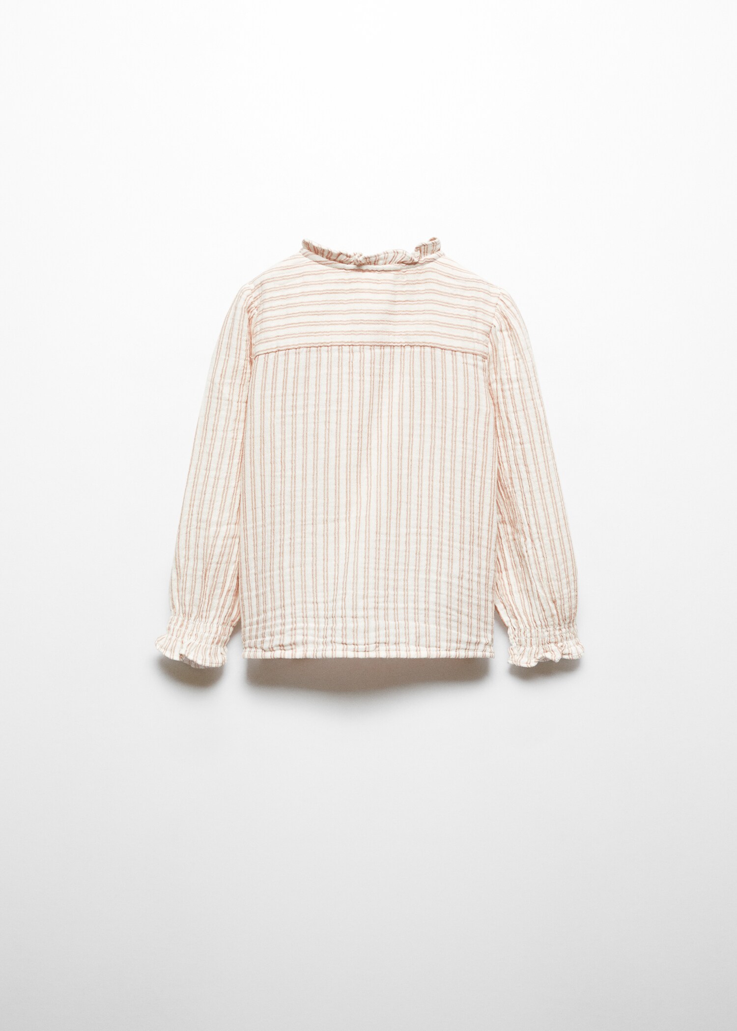Camisa cotó ratlles - Revers de l'article