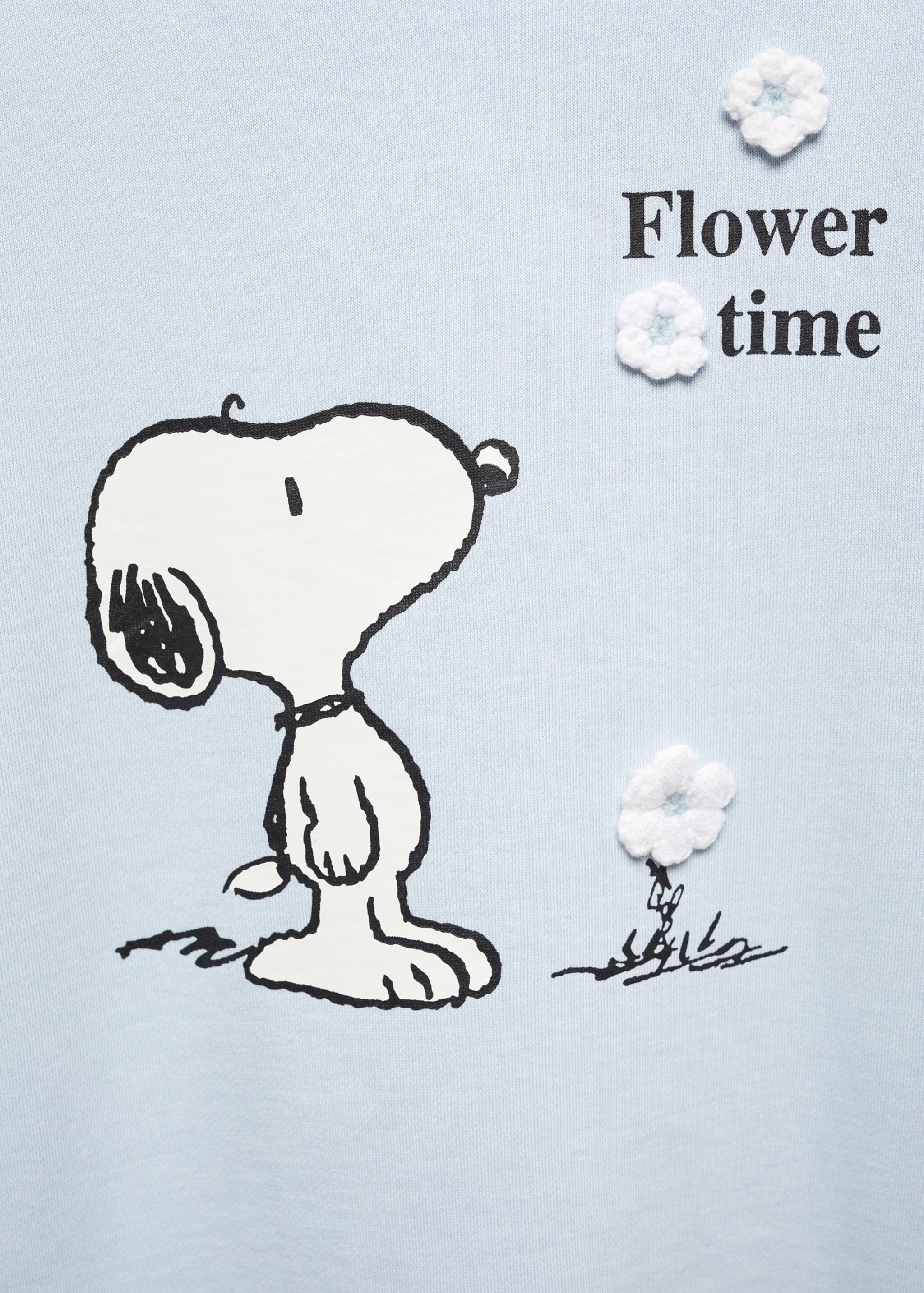 Vestido sweatshirt do Snoopy - Pormenor do artigo 8