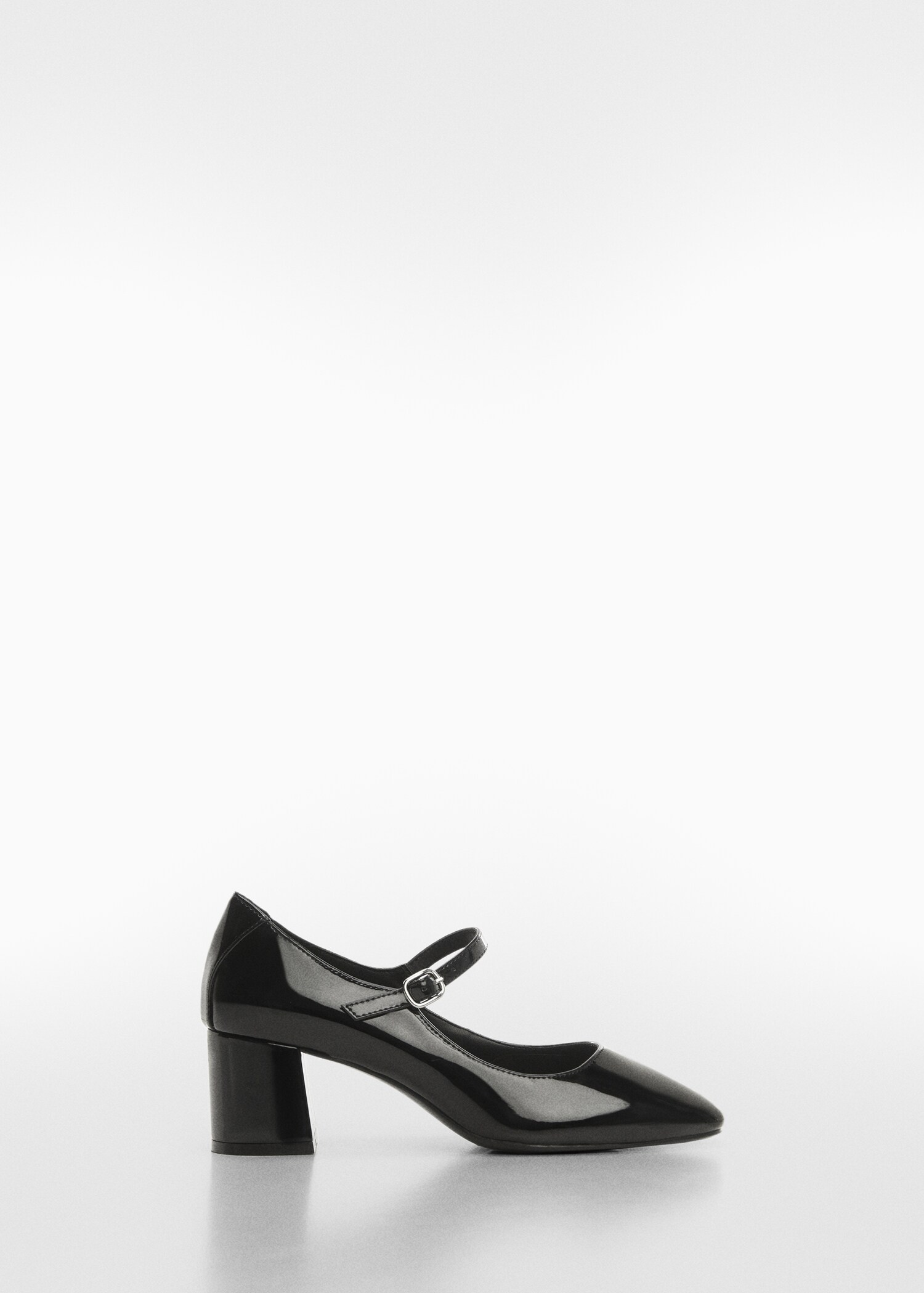 Patent leather-effect heeled shoes - Article without model