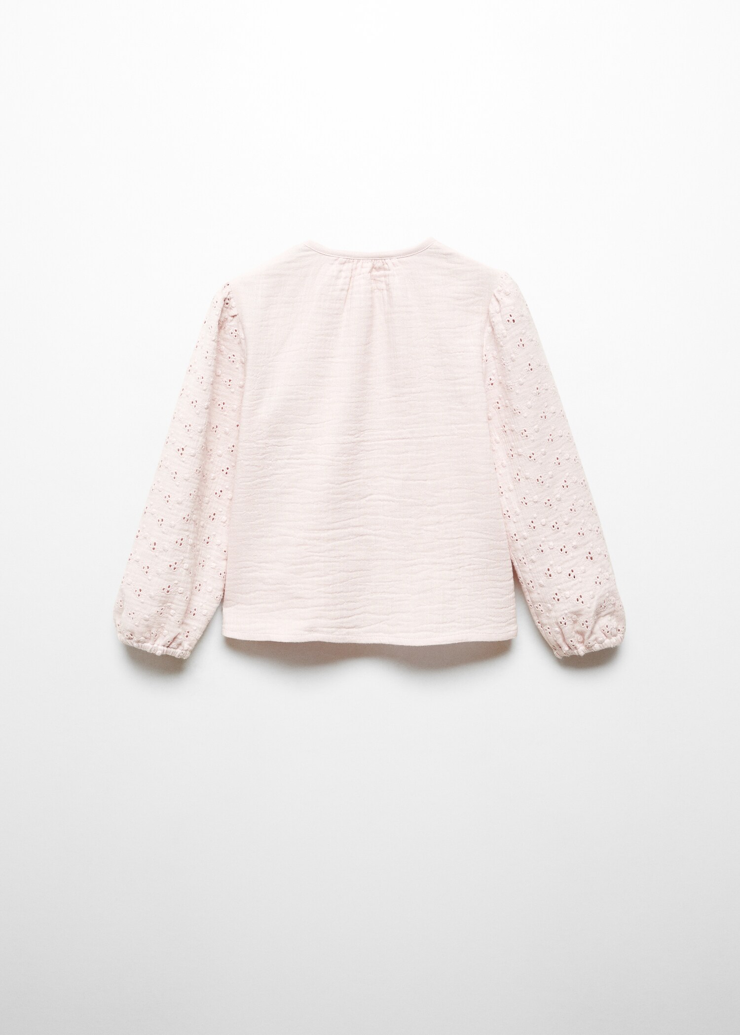 Embroidered blouse - Reverse of the article